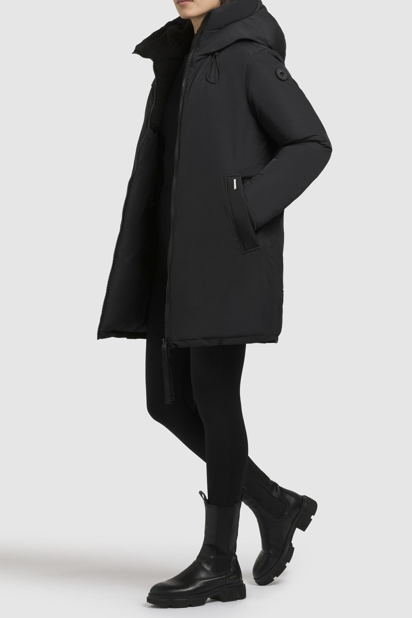GLORIA COAT BLACK 5