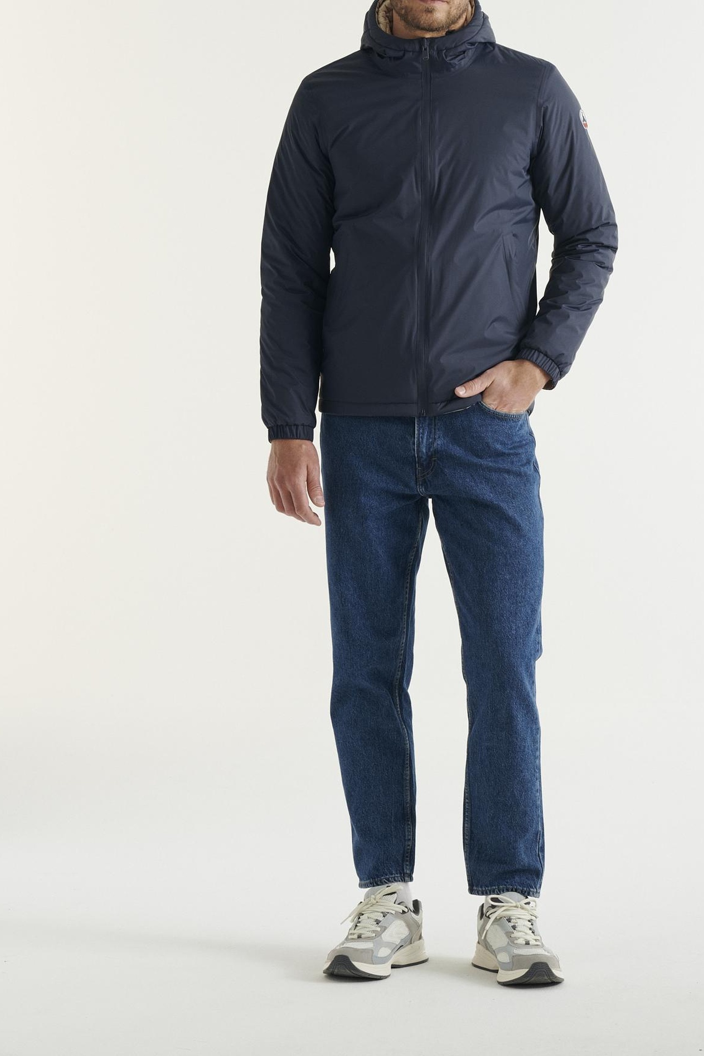 CHICAGO 2.0 JACKET NAVY / BEIGE 8