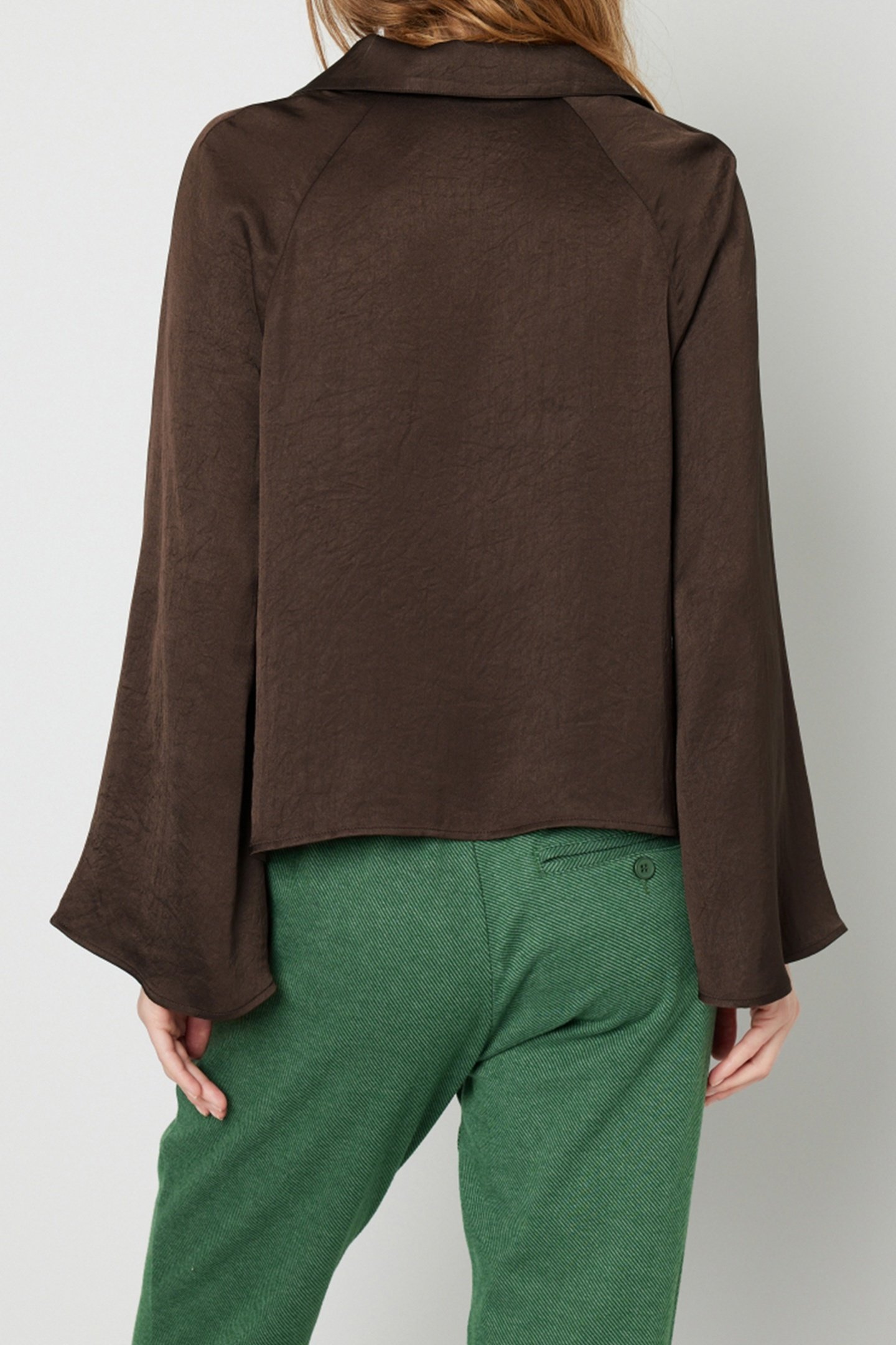 POLO COLLAR TOP CHOCOLATE 4