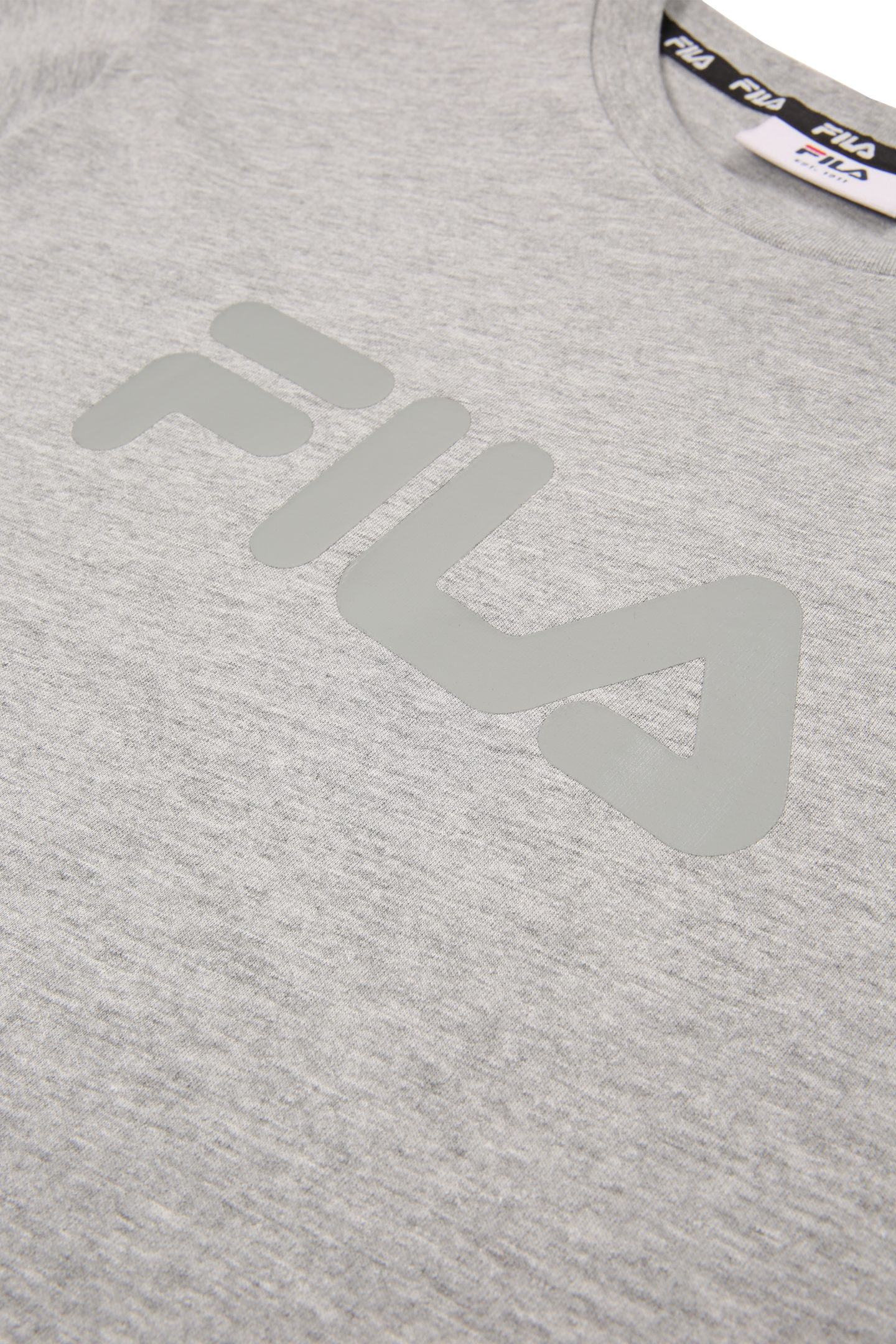 UNISEX ZULOS LOGO T-SHIRT MEDIUM GREY MELANGE 3