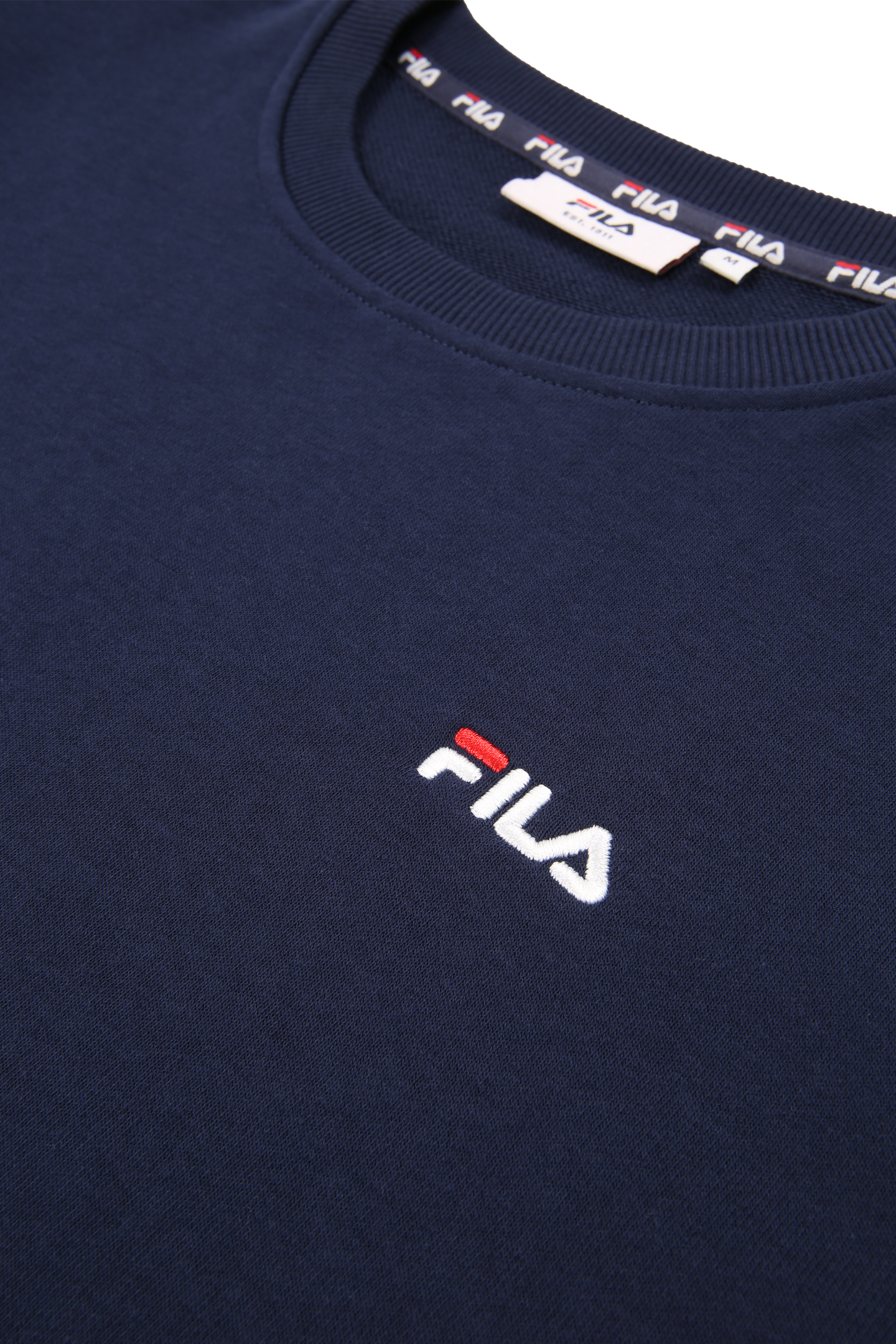 ZNIN LOGO CREW SWEAT BLACK IRIS 3