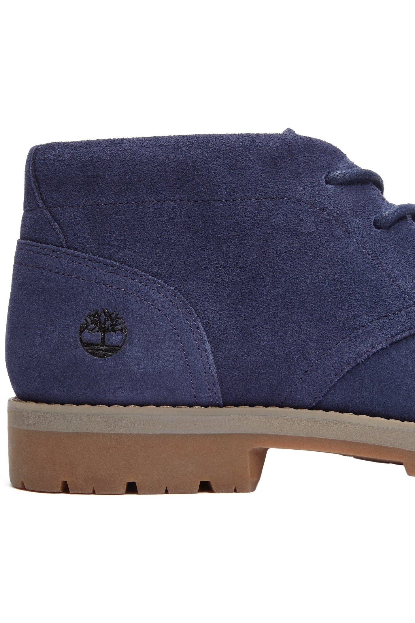 BRITTON SQUARE MID LACE UP BOOT NAVY SUEDE 9