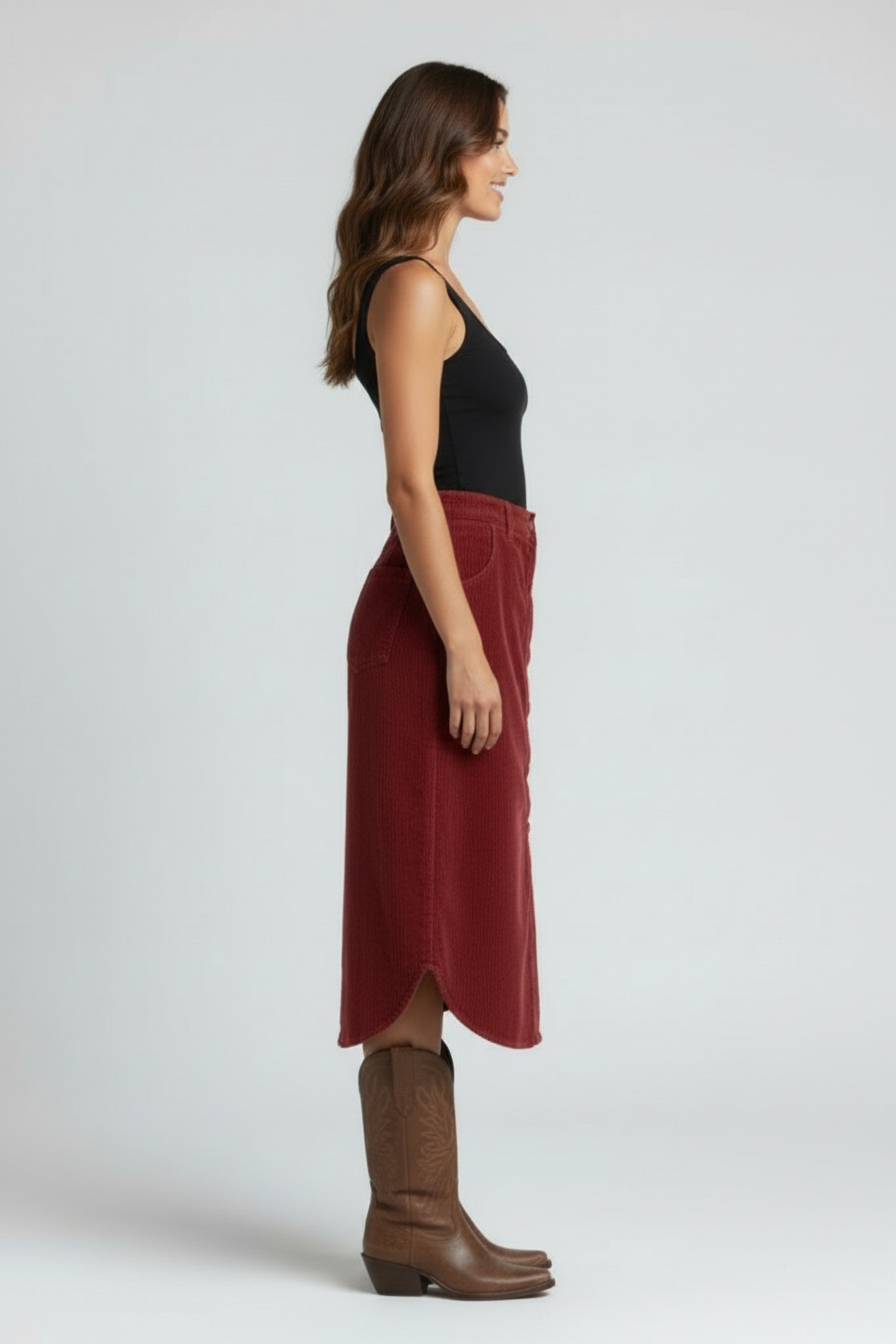 DOLOMITALF SKIRT WINE 3