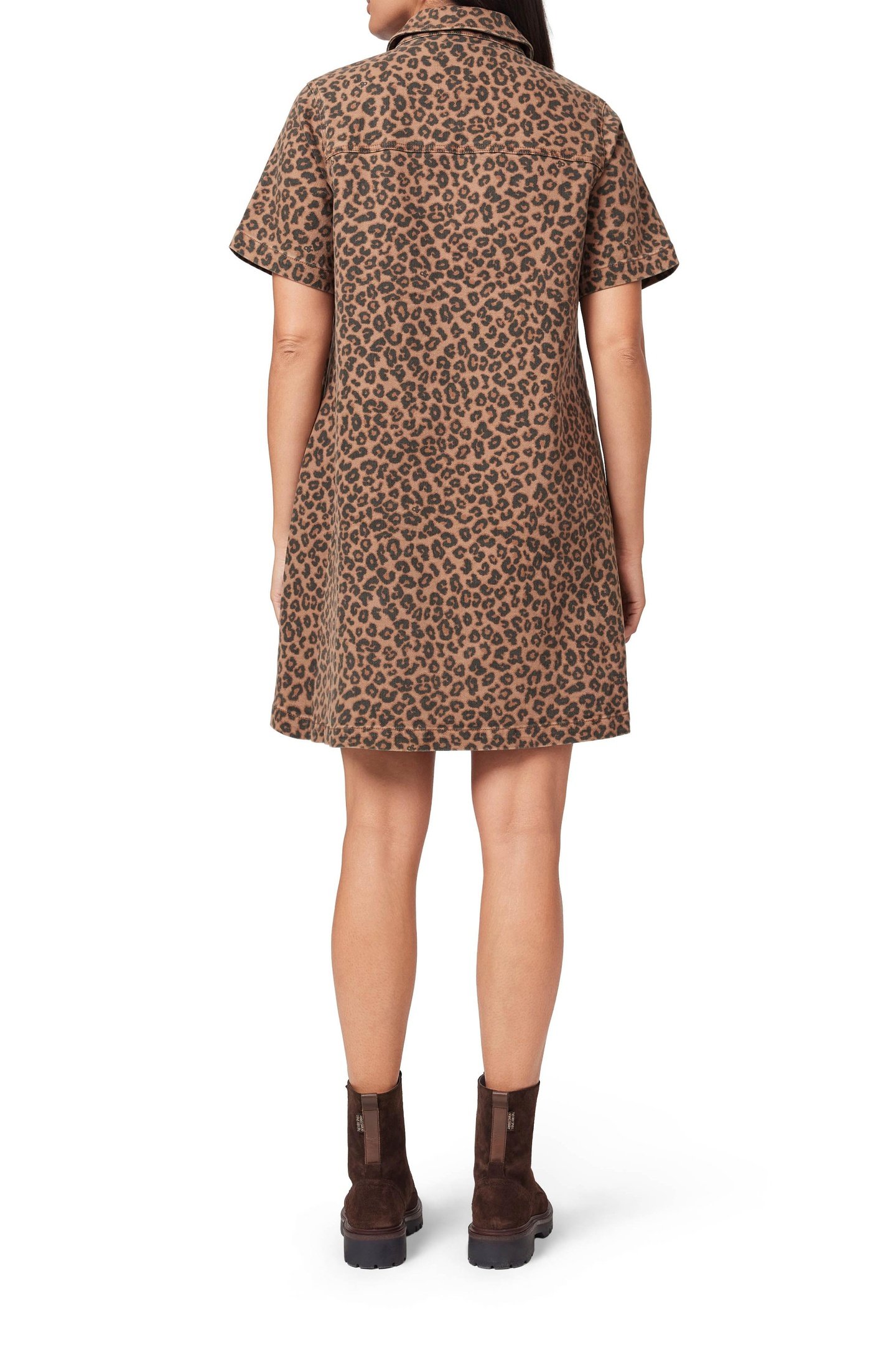 A-LINE DRESS LEOPARD PRINT 4