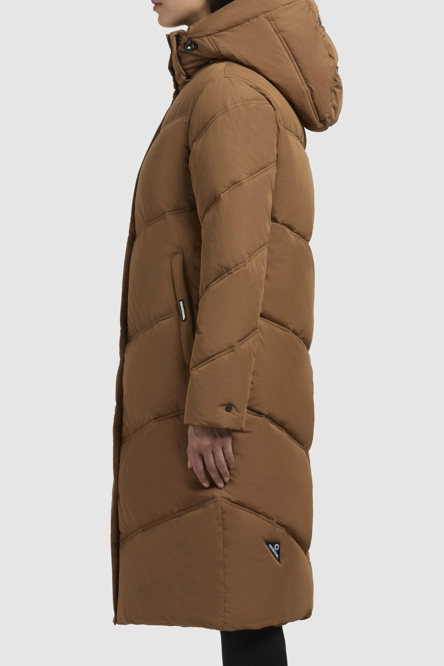 AINU COAT GOLDEN BROWN 3