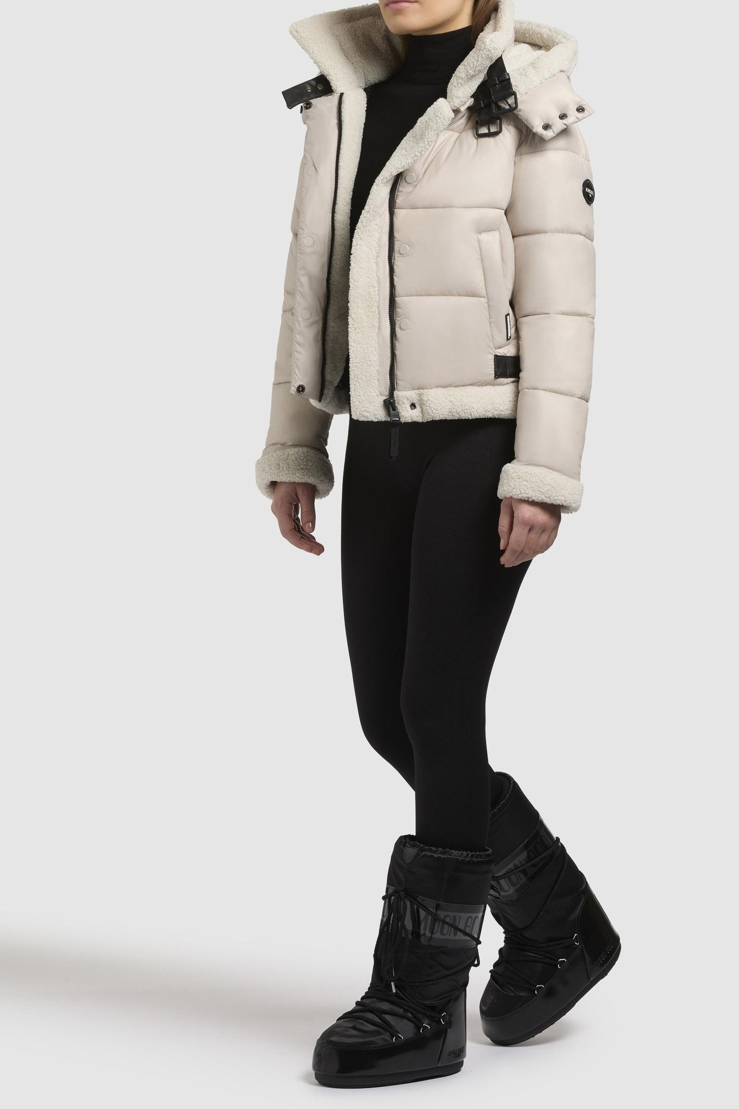 NESSIE JACKET SOFT BEIGE 4