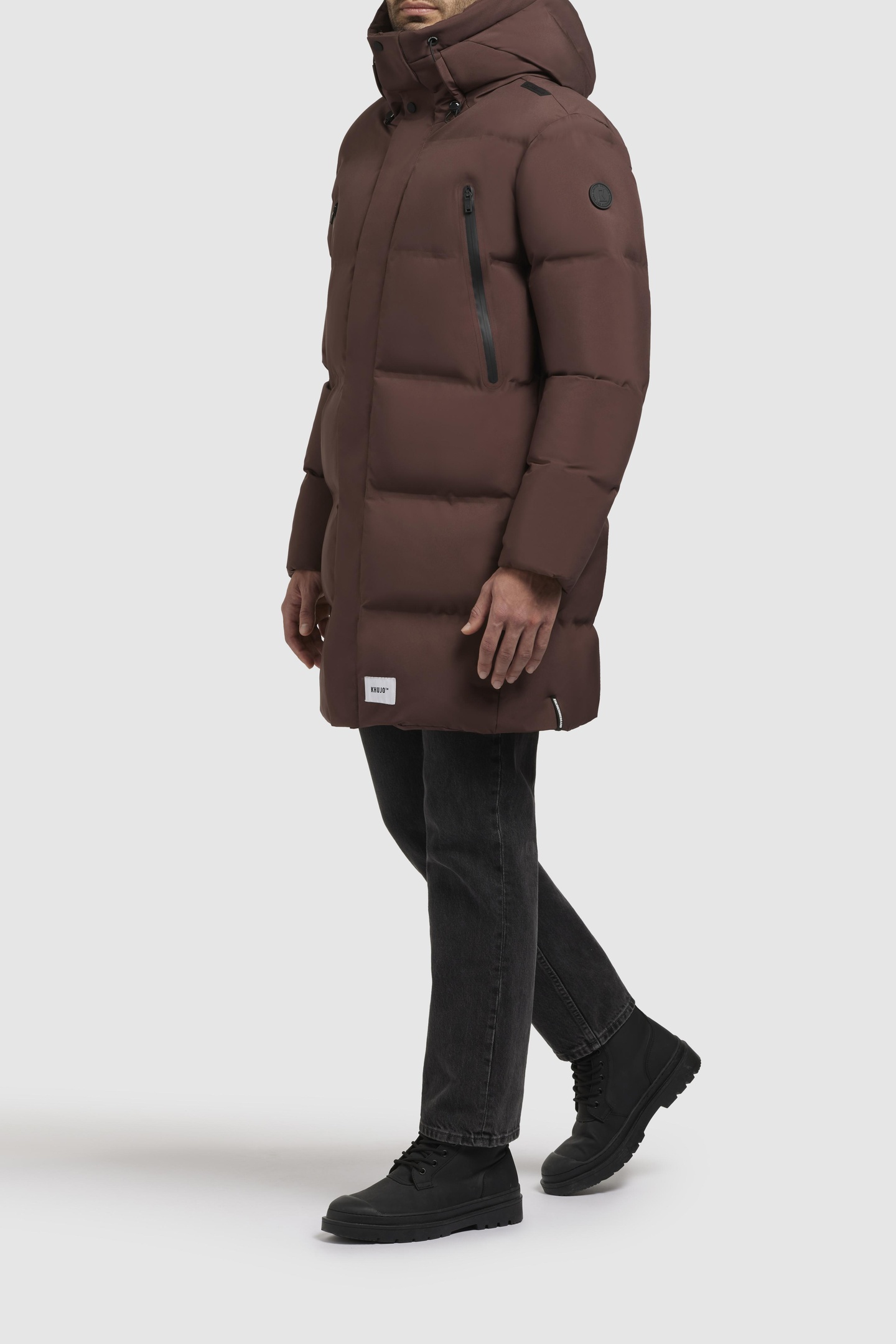 MORSE2 COAT BURGUNDY RED 7