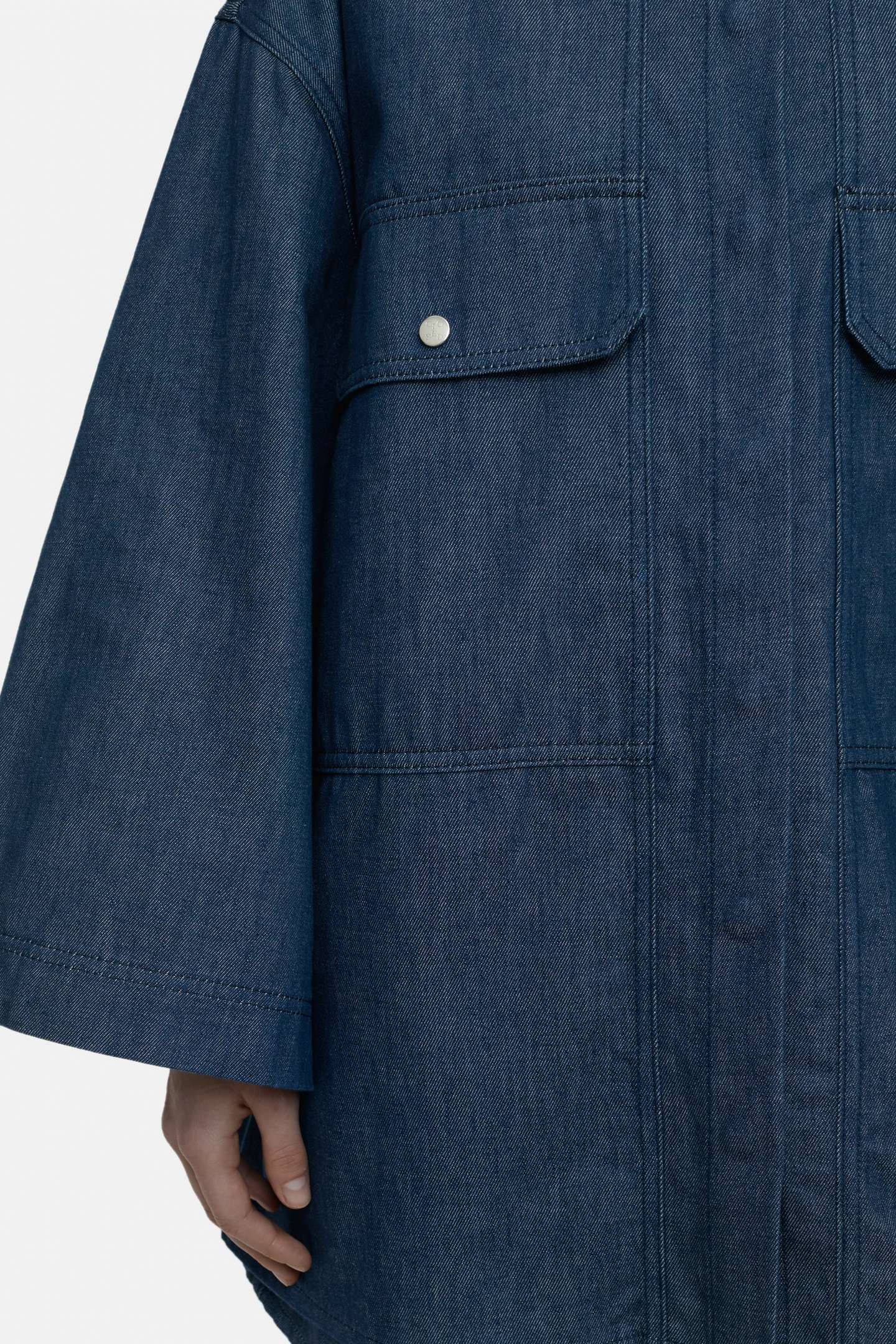 BOYFRIEND SHIRT DARK BLUE 7