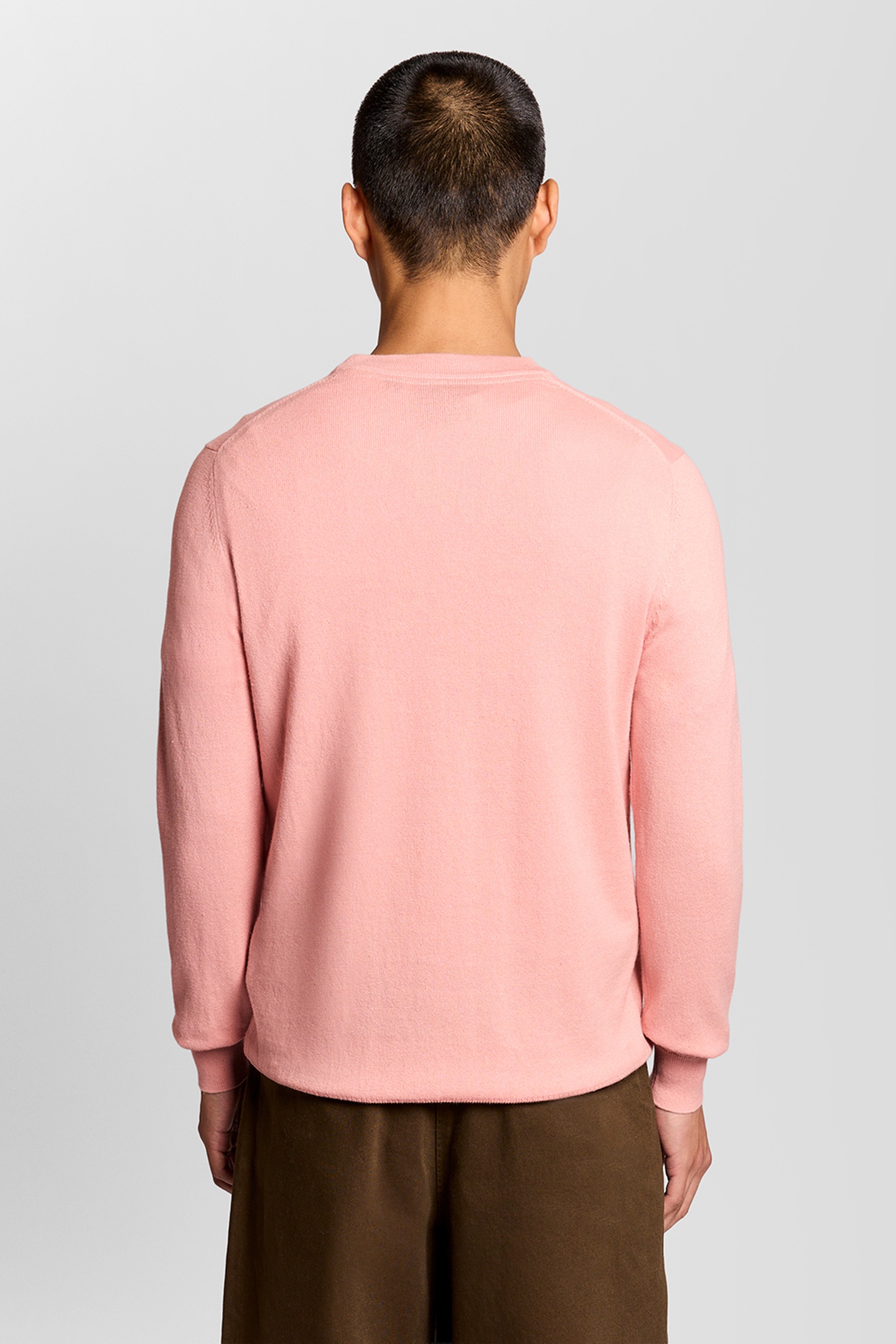 COTTON MERINO CREW NECK JUMPER BLOSSOM 3