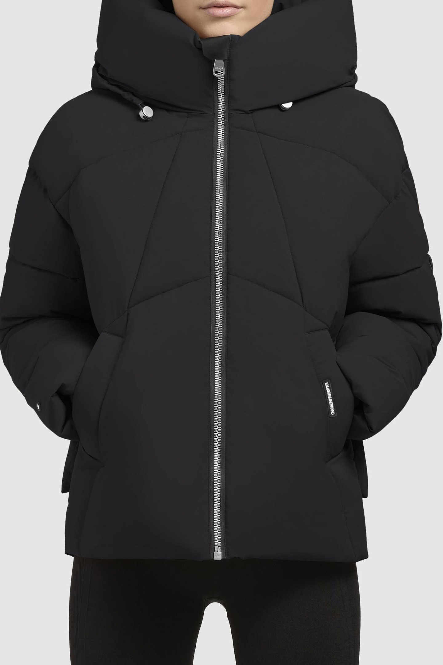NAYLA MATT COAT BLACK 2