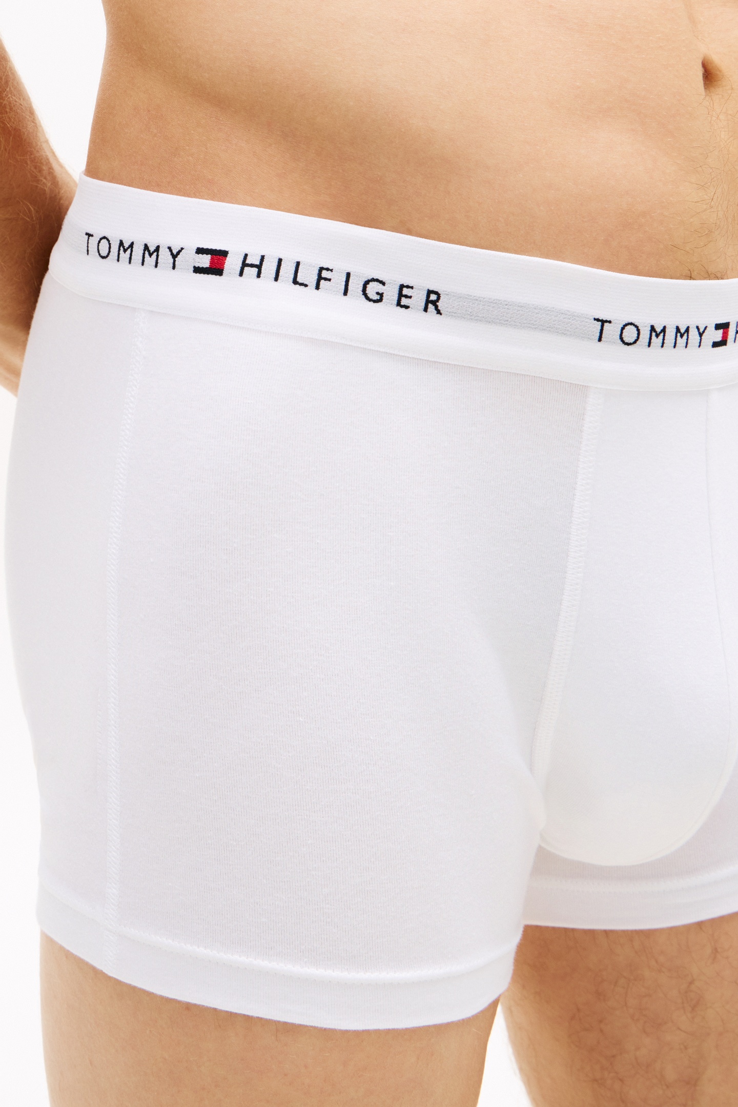 3-PACK LOGO TRUNKS WHITE 11