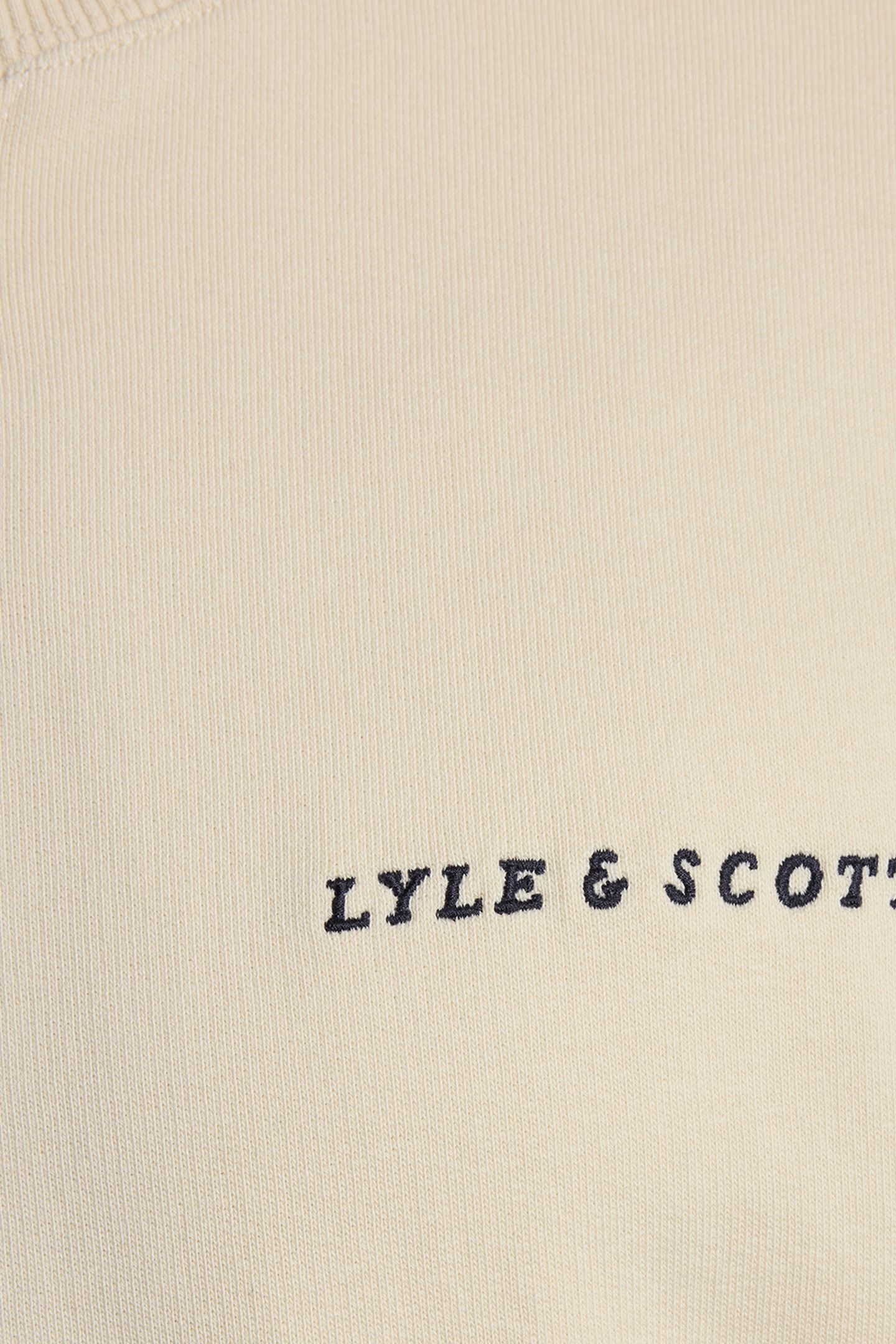 SCRIPT BRUSHBACK CREW NECK SWEATSHIRT FOAM 6