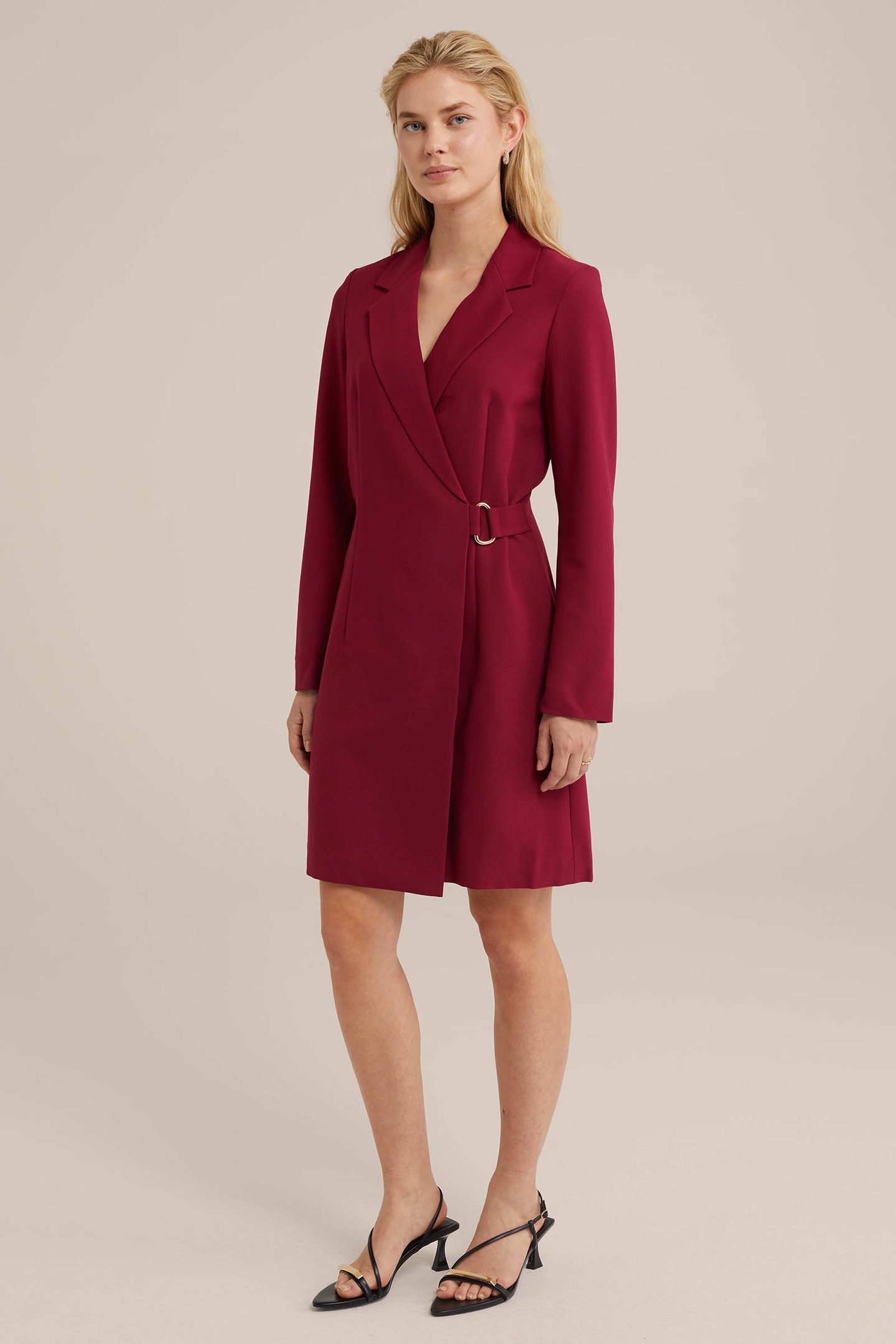 DRESS SHORT VINTAGE RED 9