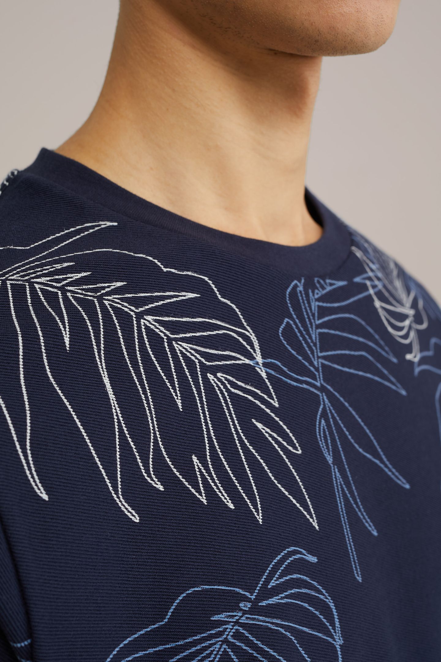 T-SHIRT NAVY BLUE 10