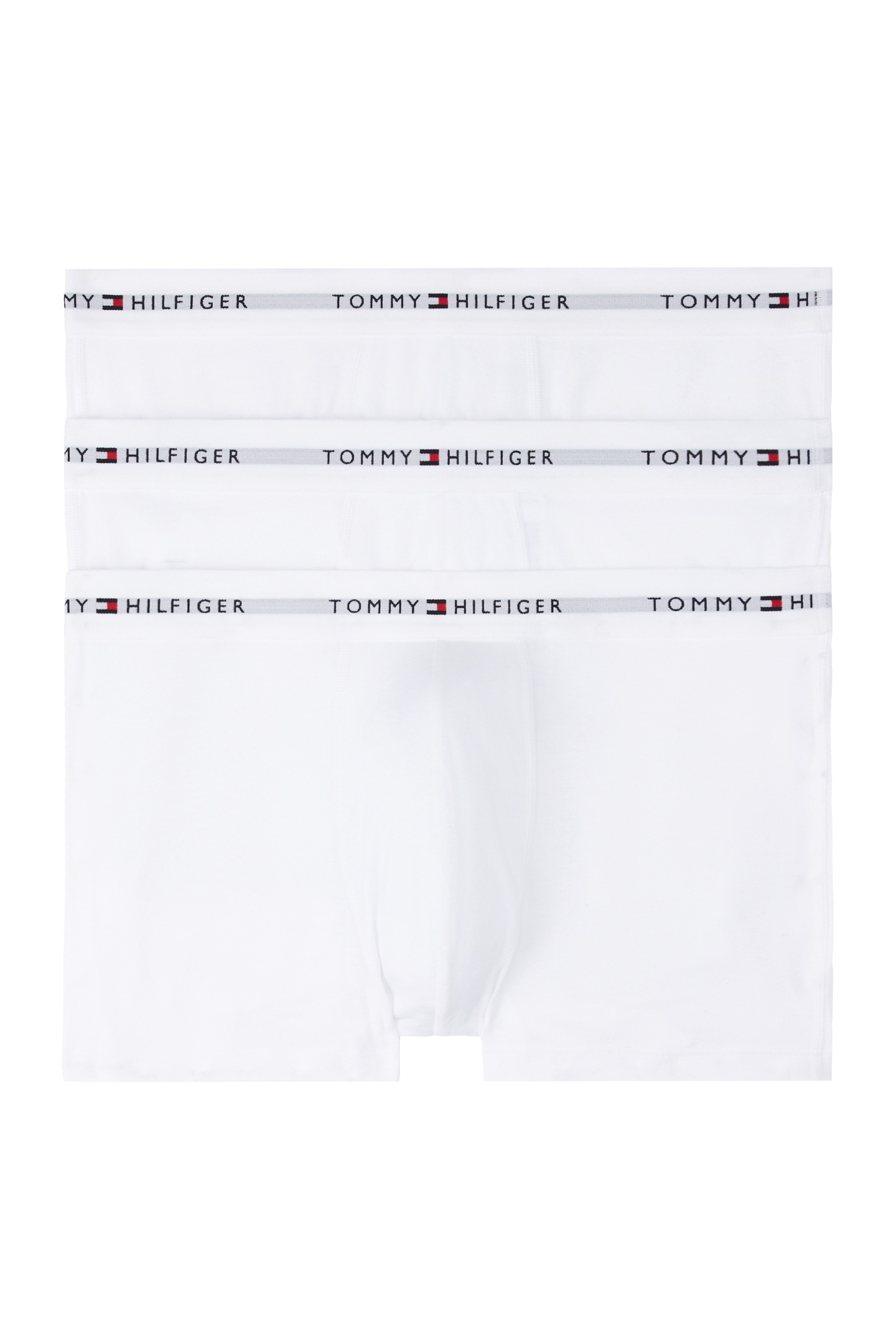 3-PACK LOGO TRUNKS WHITE 9