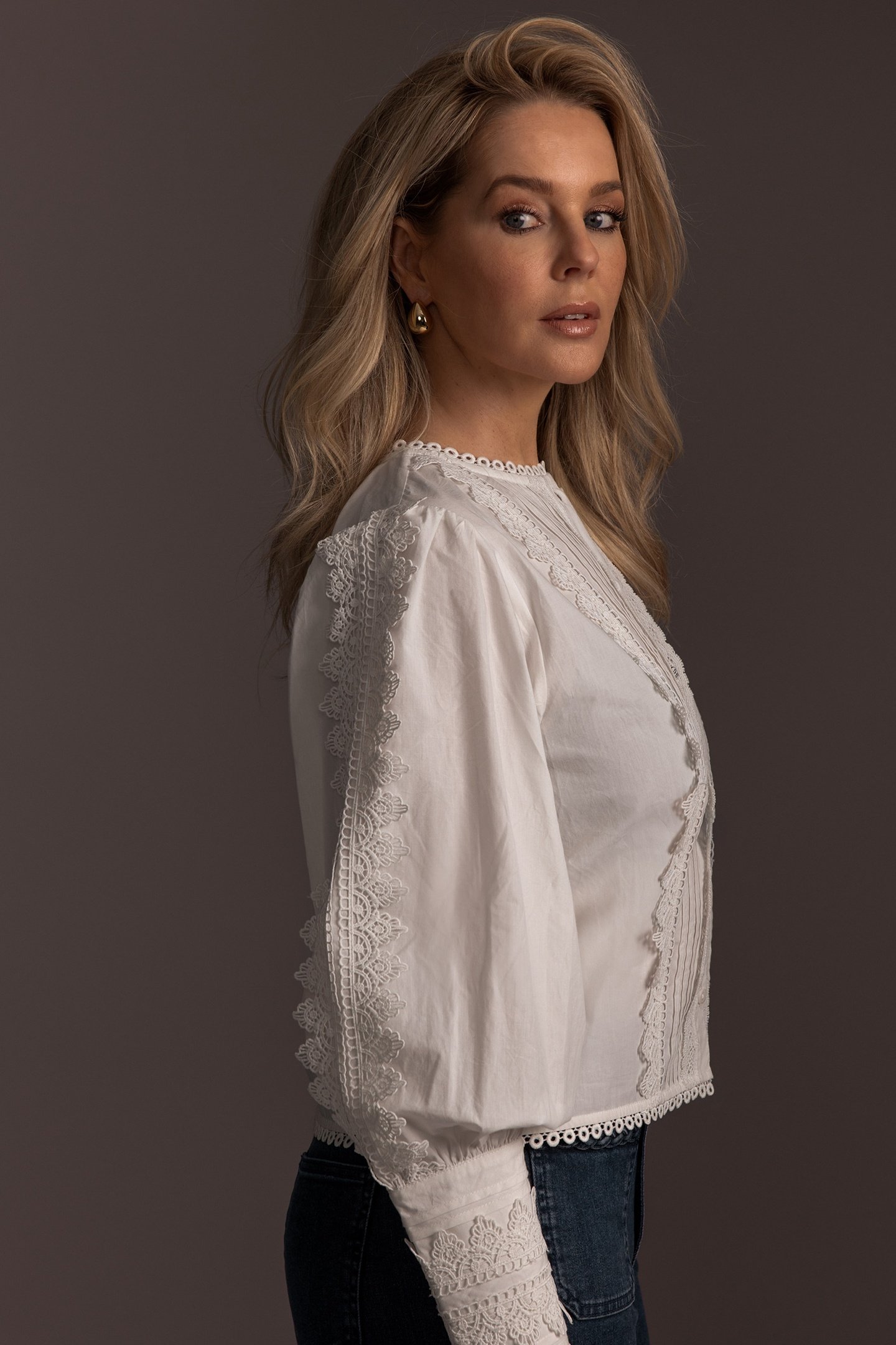 GENEVE BLOUSE STAR WHITE 2
