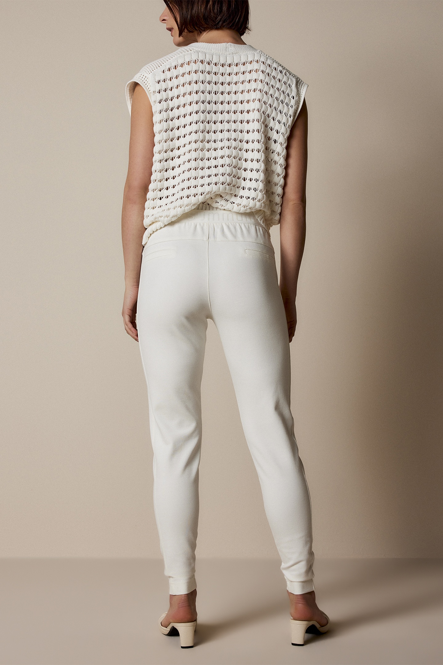 TROUSERS SPORTY PUNTO MILANO WHITE 2