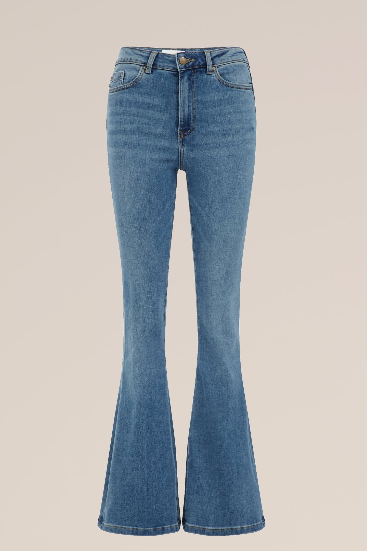 5-POCKET HIGH WAIST BLUE 10