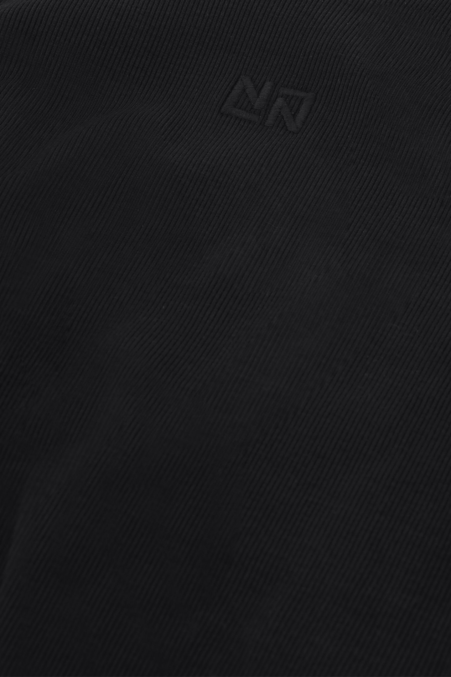 SYLVIA RIB TOP BLACK 4