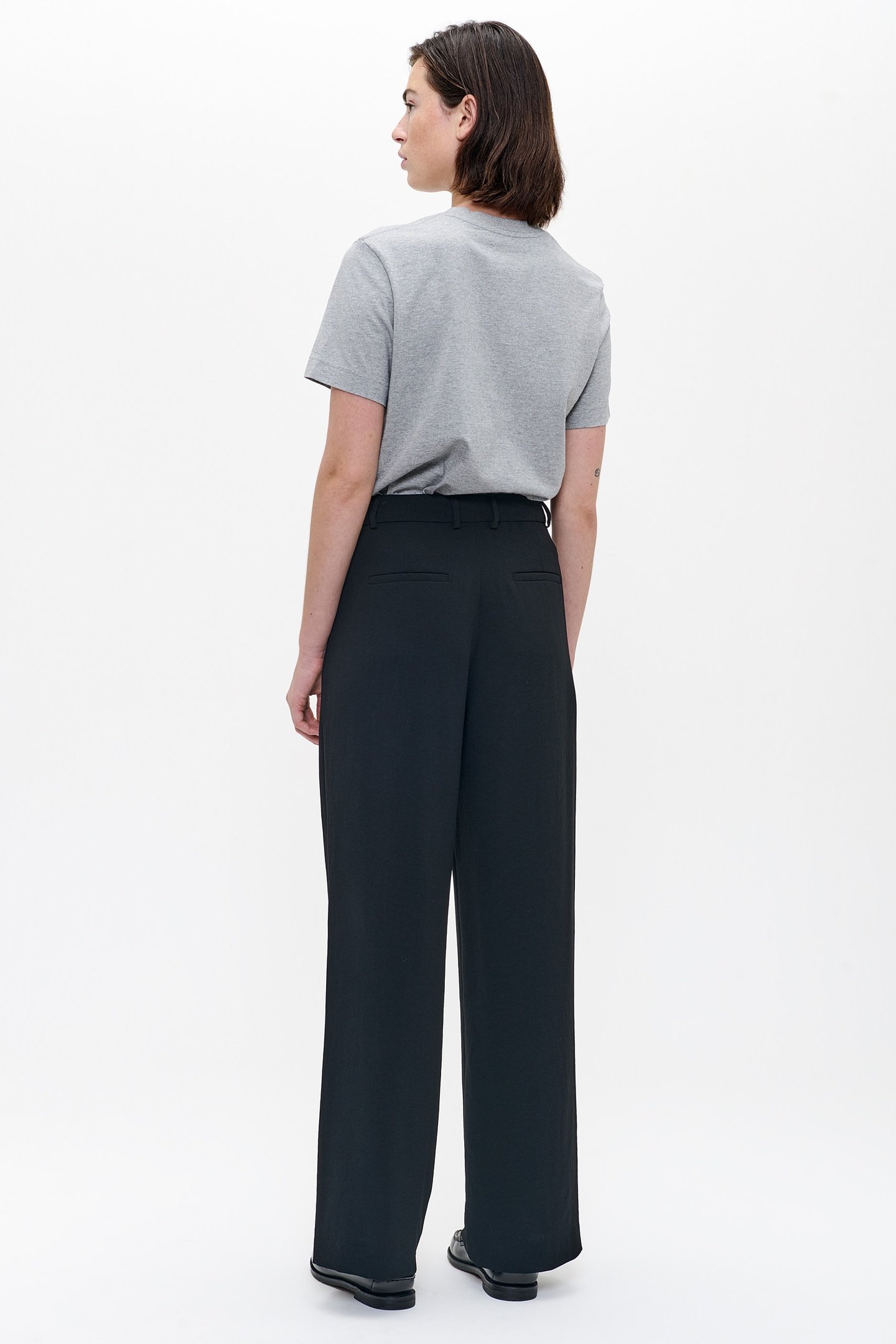 FLOWY DELMAS PANTS BLACK 3