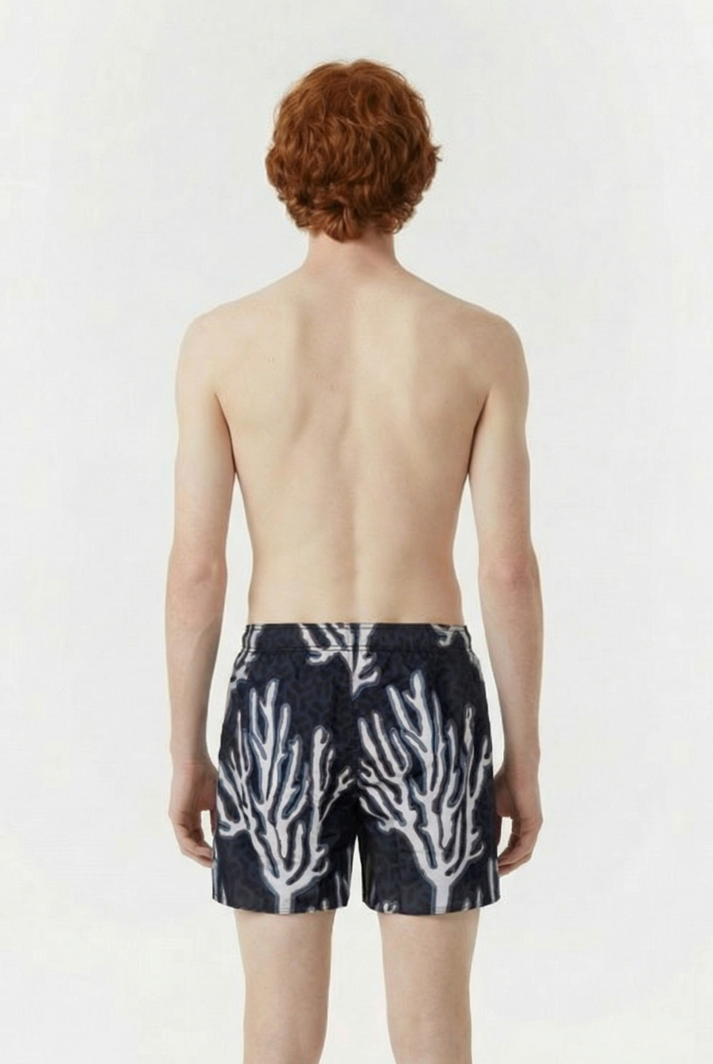 MEN'S BEACH BOXER PLACED DEEP SEA -ASPHALT 2