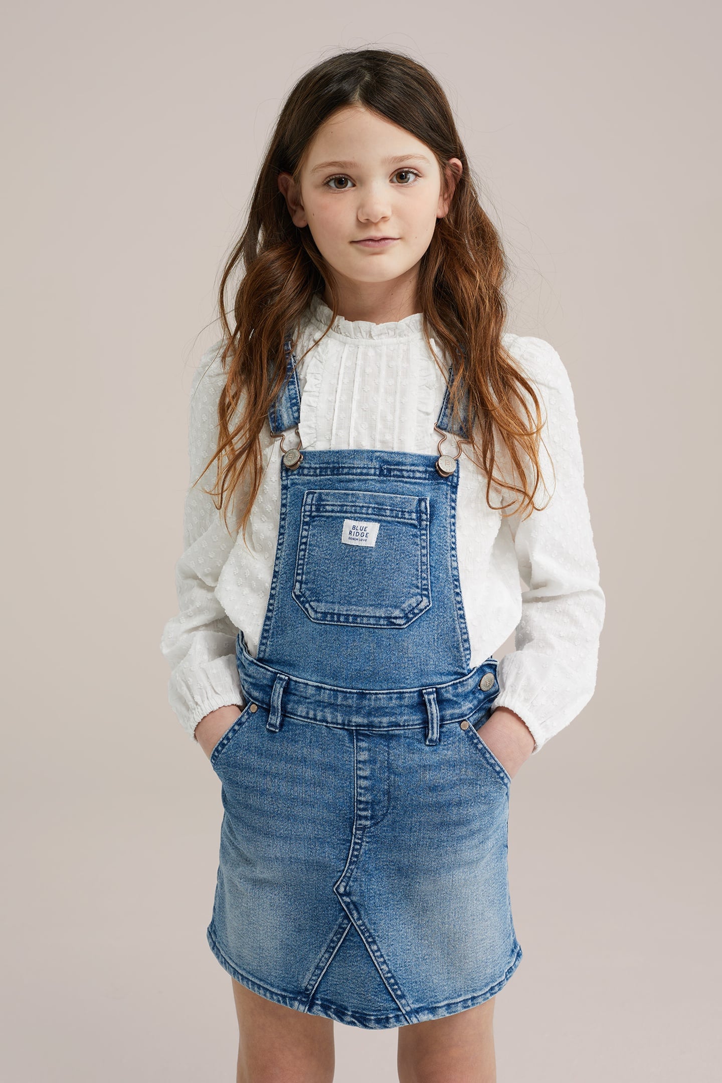 SKIRT MEDIUM LENGTH BLUE 10