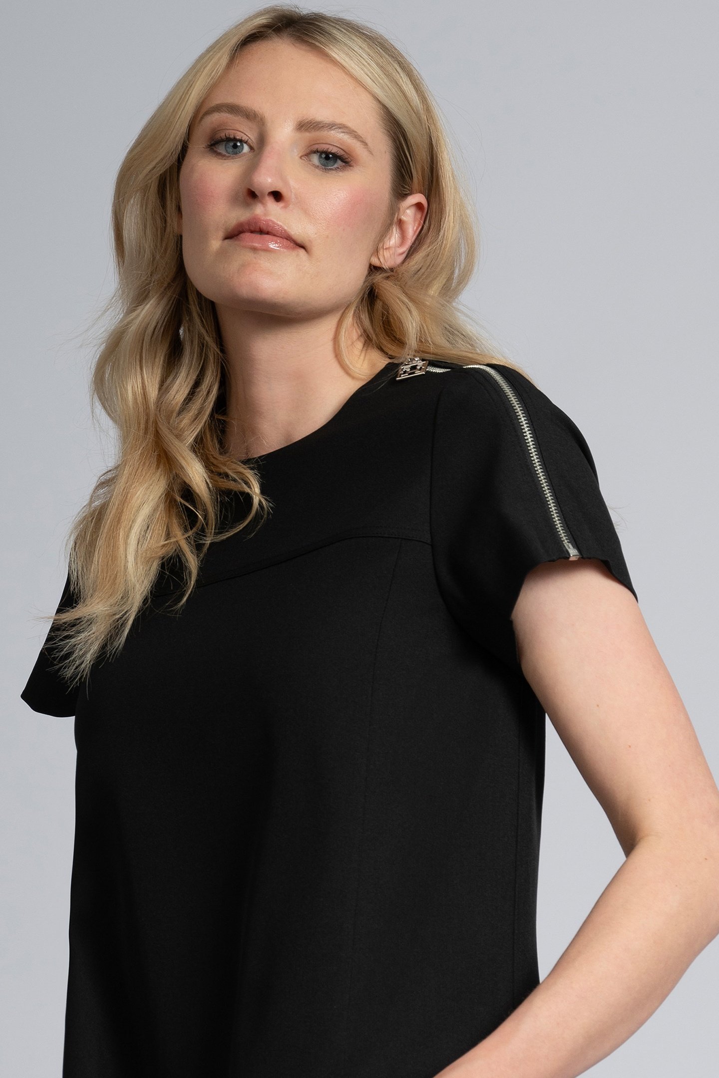 GLENDA DRESS BLACK 1