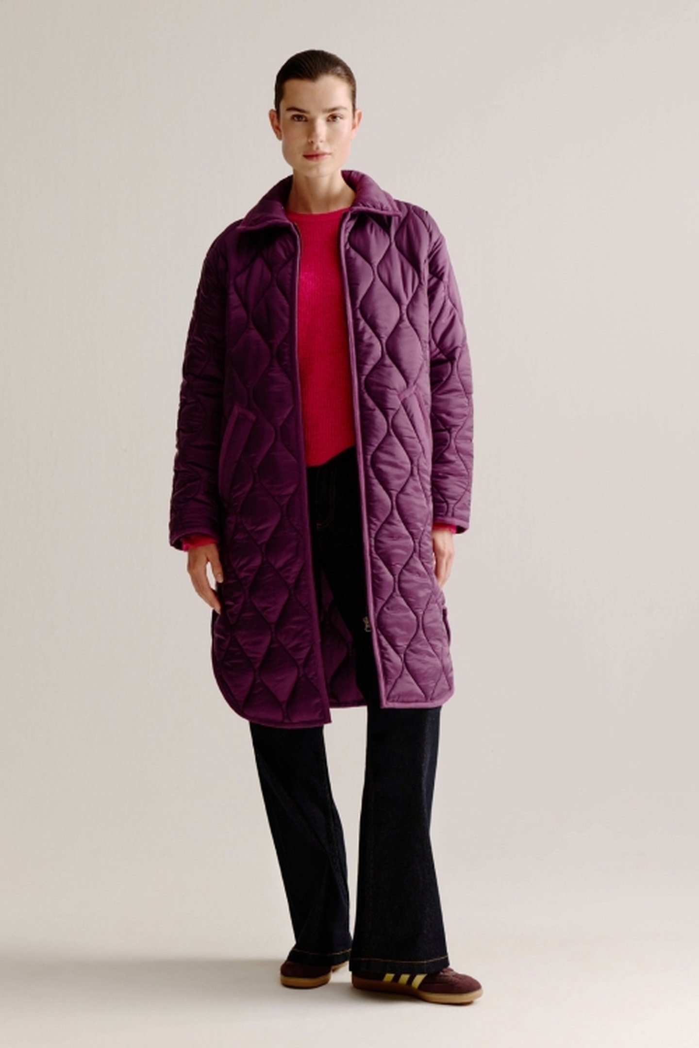 LAWRENCE COAT BORDEAUX 2