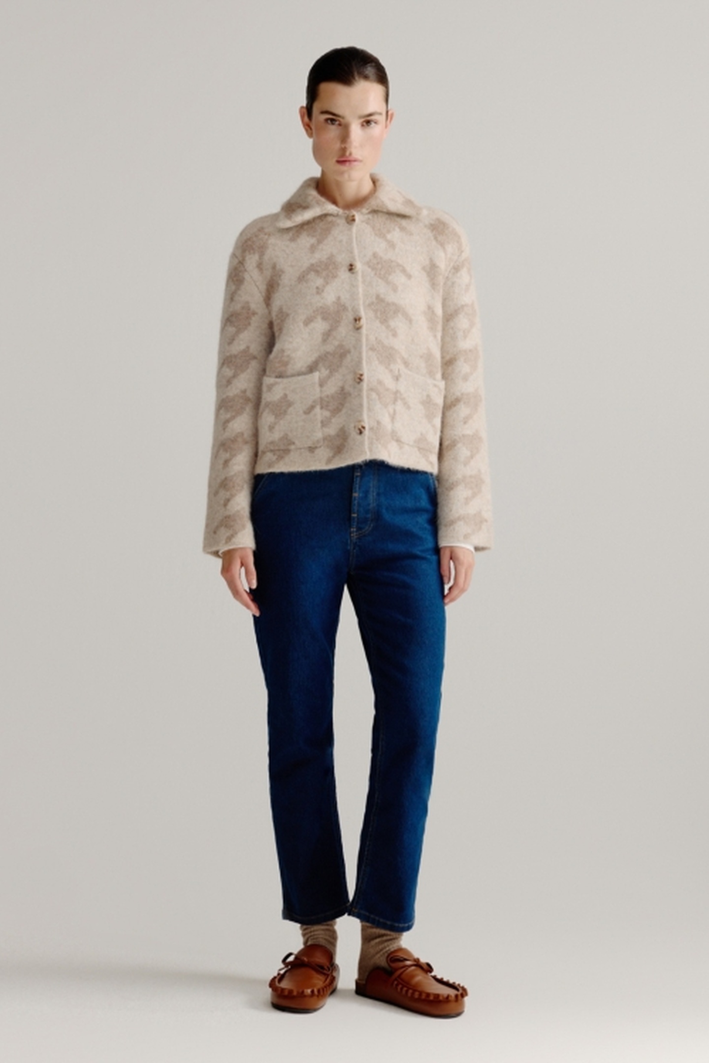 LINDA JACKET LIGHT KHAKI 2