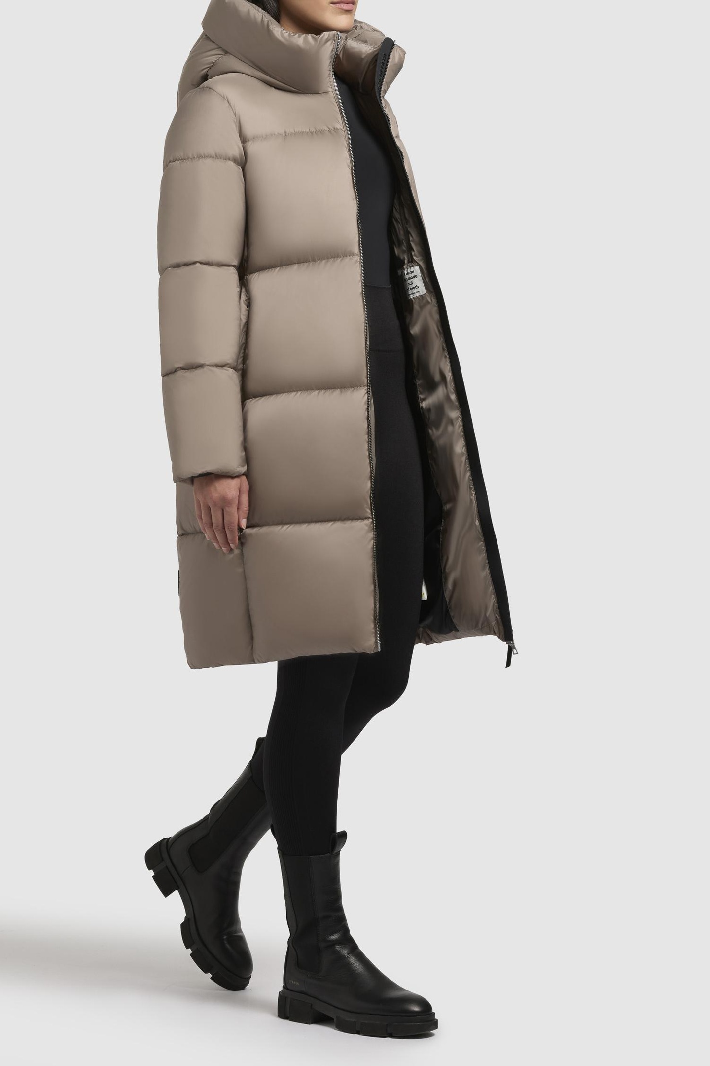 NIKITA COAT GREIGE 4