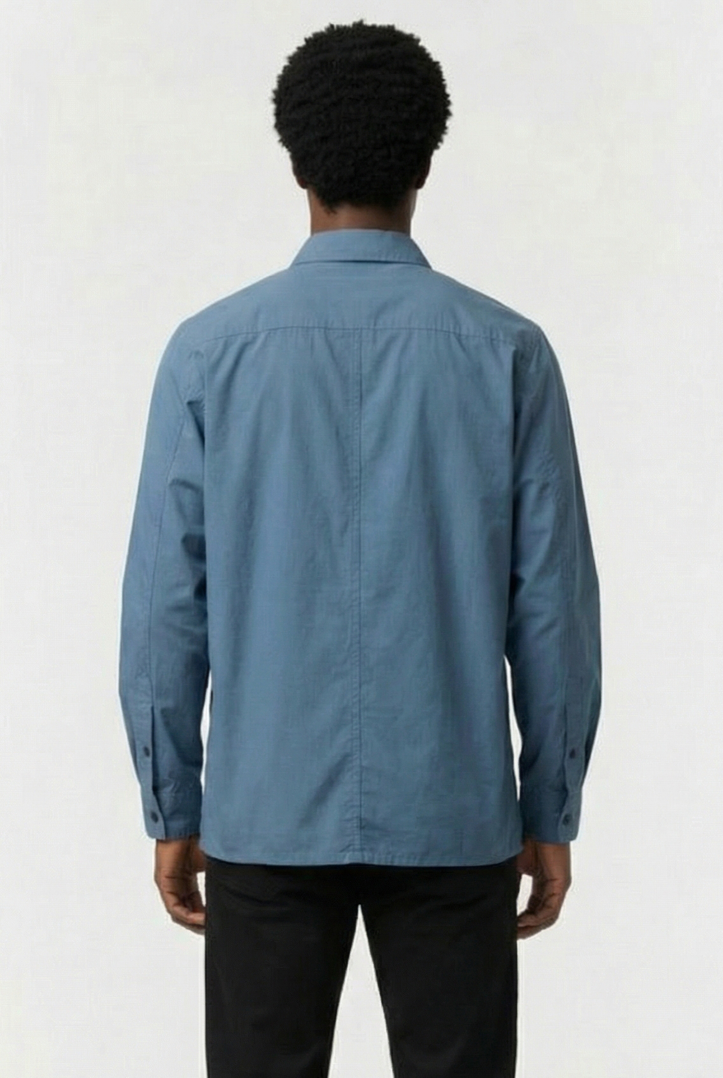 LS RIPSTOP RELAXED SHIRT BLUESTONE 2