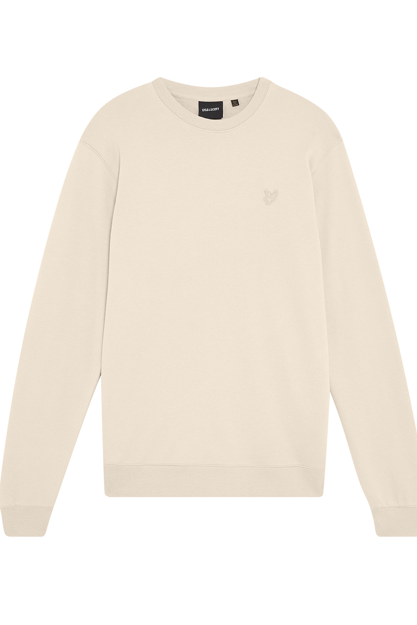SUPERFINE CREW NECK SWEATSHIRT PINK TINT 4