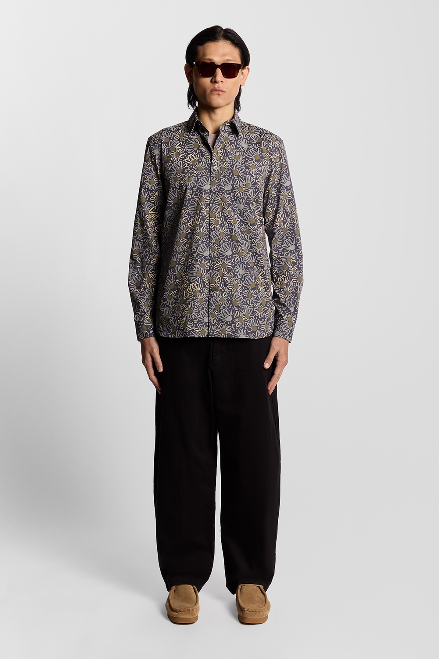 FLORAL PRINTED SHIRT LEAD 1