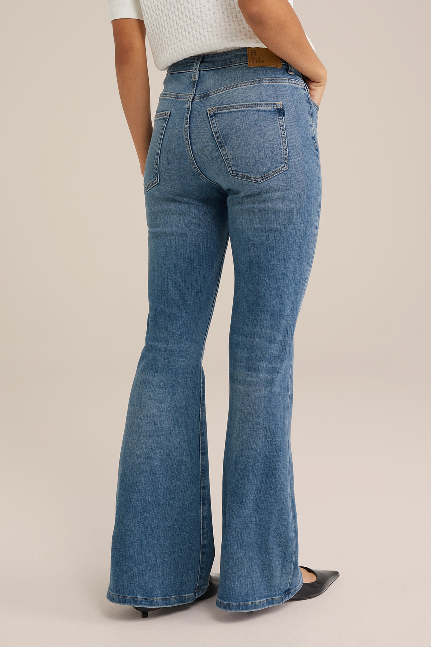 5-POCKET HIGH WAIST BLUE 9