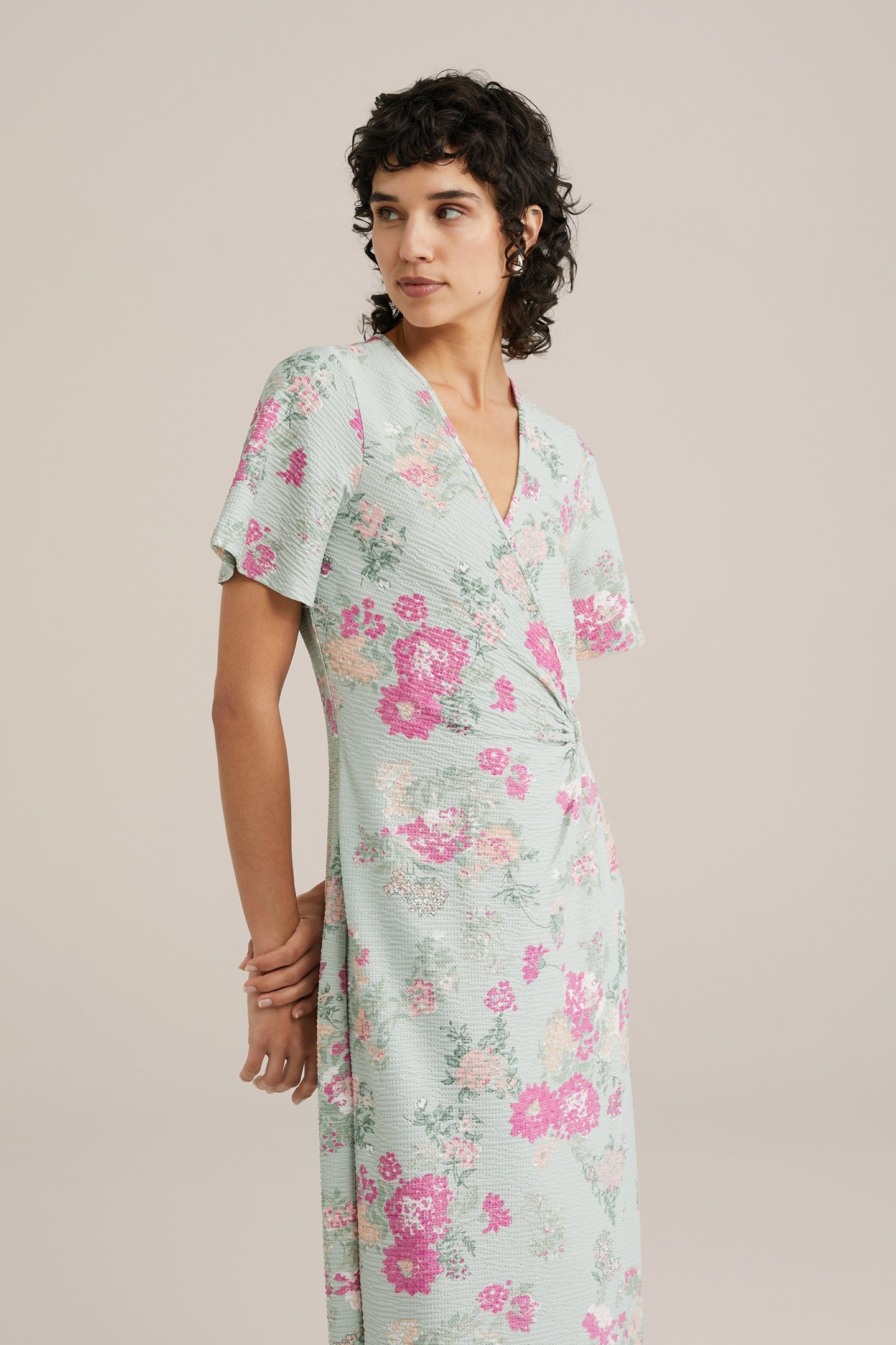 DRESS MID LENGTH MINT GREEN 12