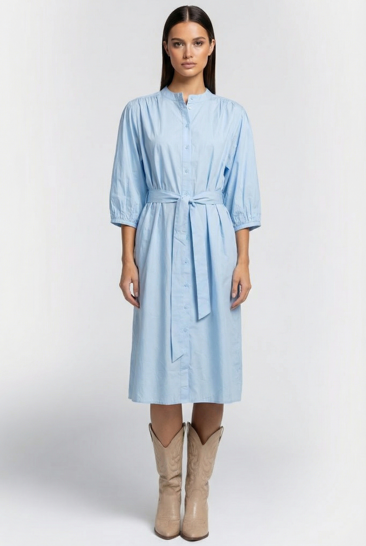 CAMELLIA DRESS DREAM BLUE 1