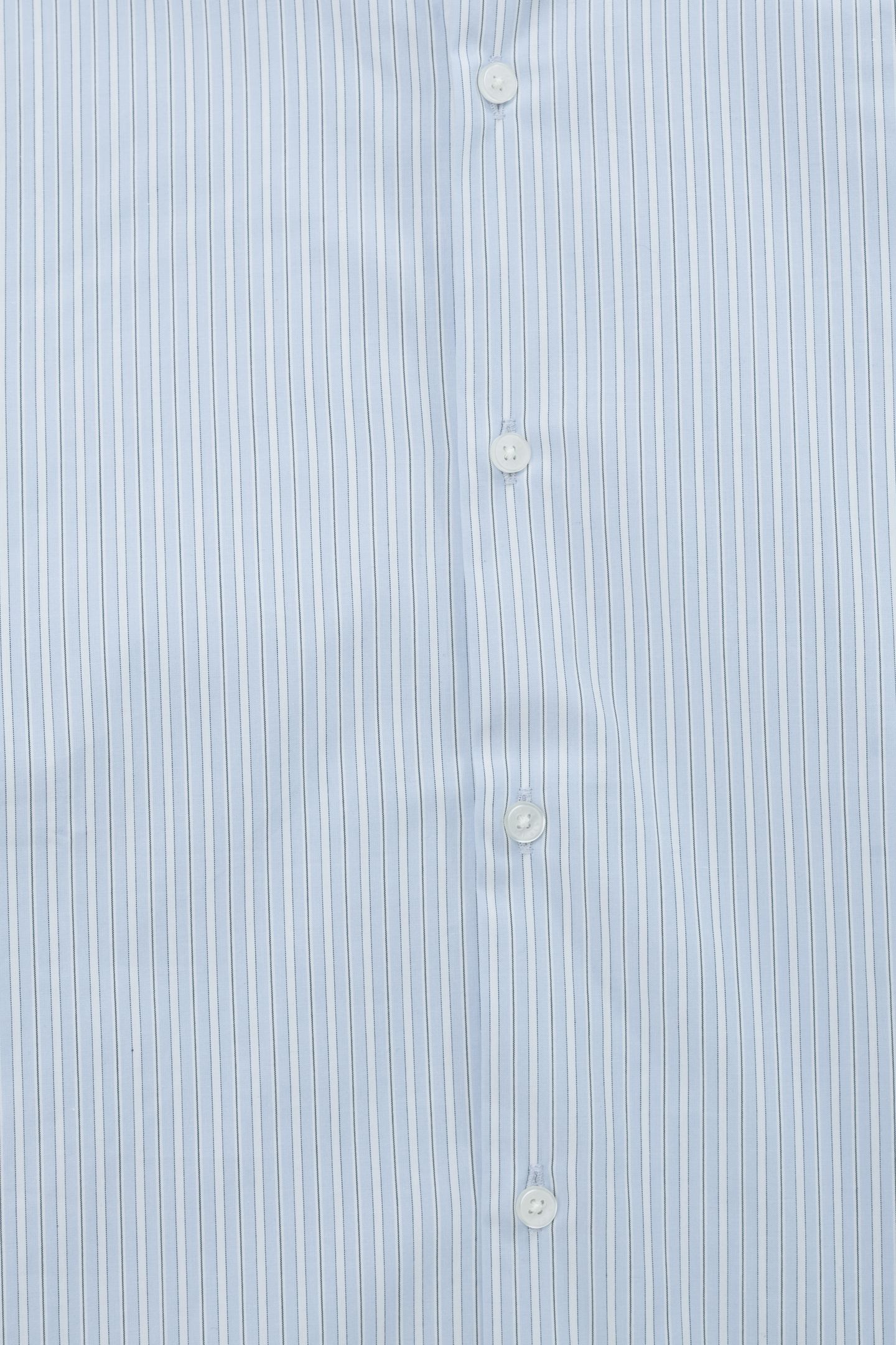 SKY STRIPED REGULAR SHIRT WITH MANDARIN COLLAR 6
