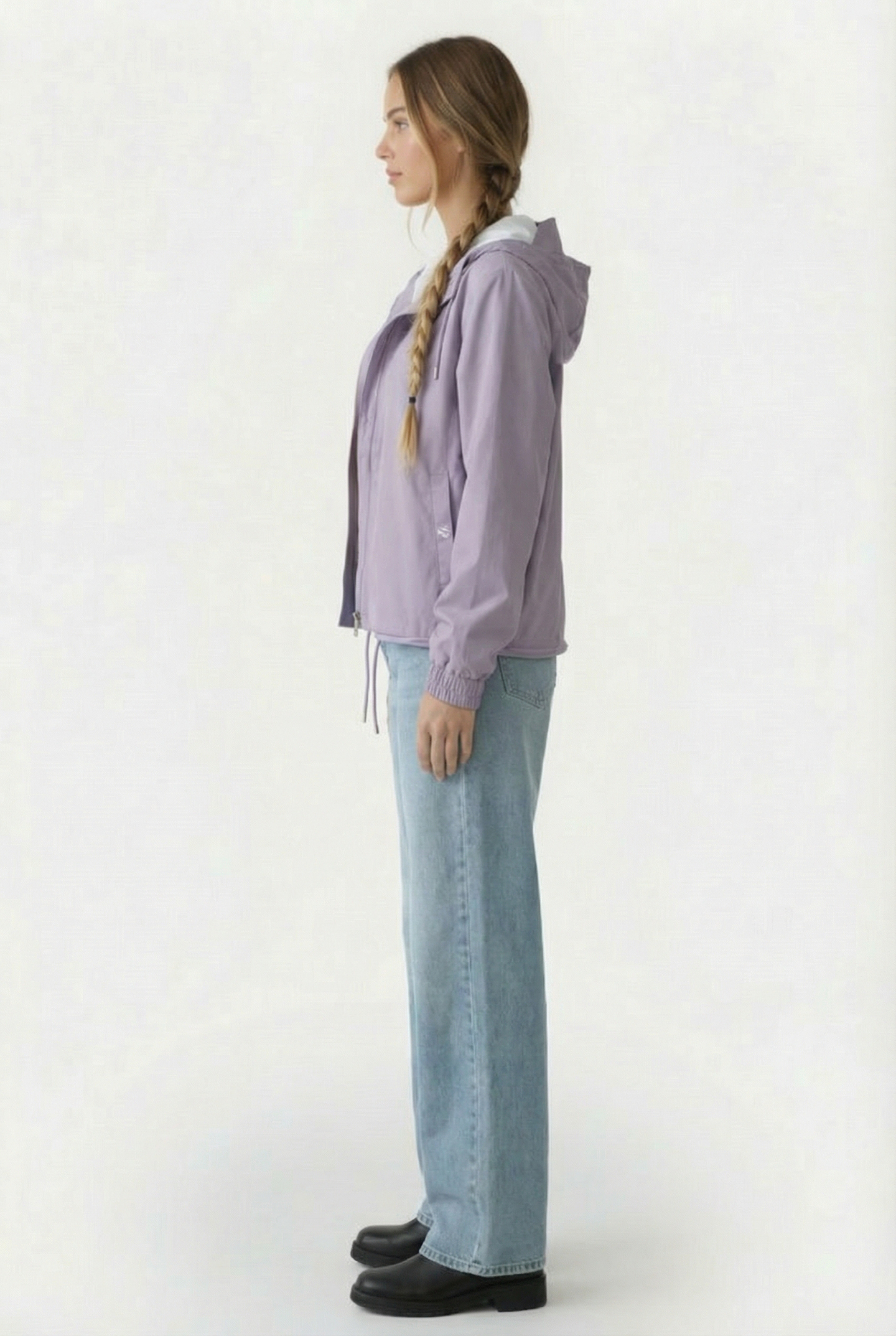 STRING W JACKET W3 DUSTY PURPLE UNISEX 4