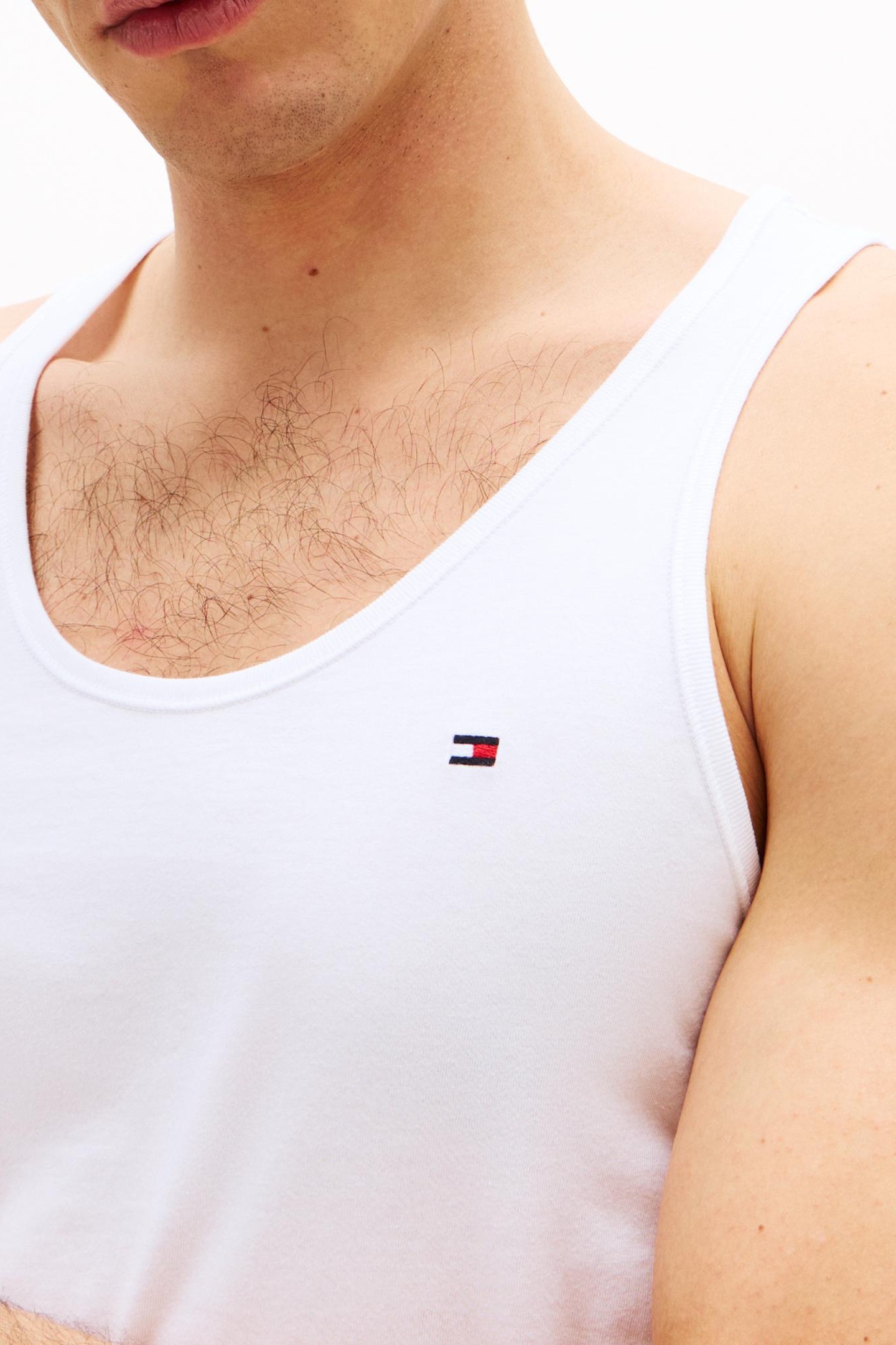 3-PACK ROUND NECK TANK TOPS WHITE 9