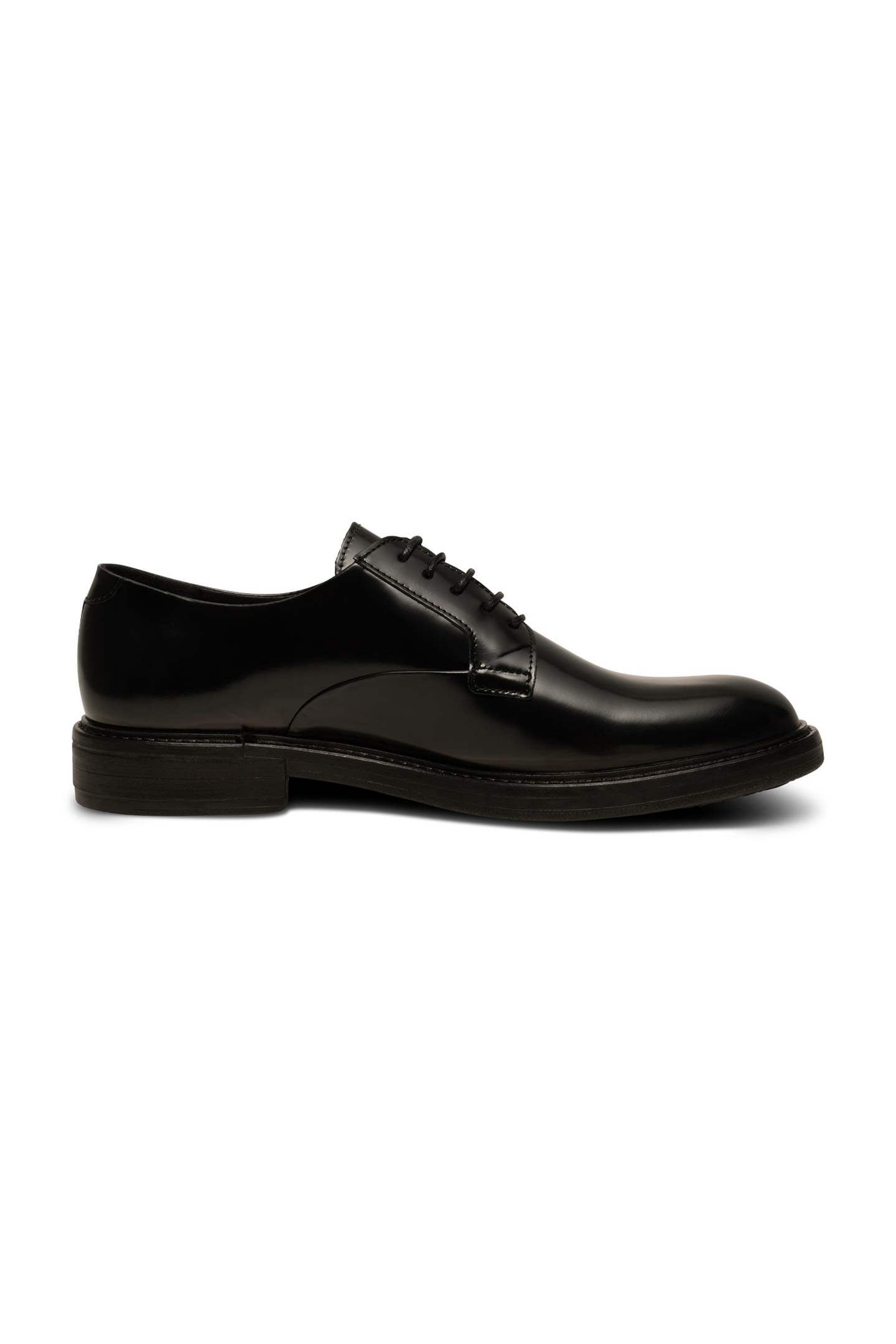 STANLEY DERBY POLIDO LEATHER SHOES BLACK 7