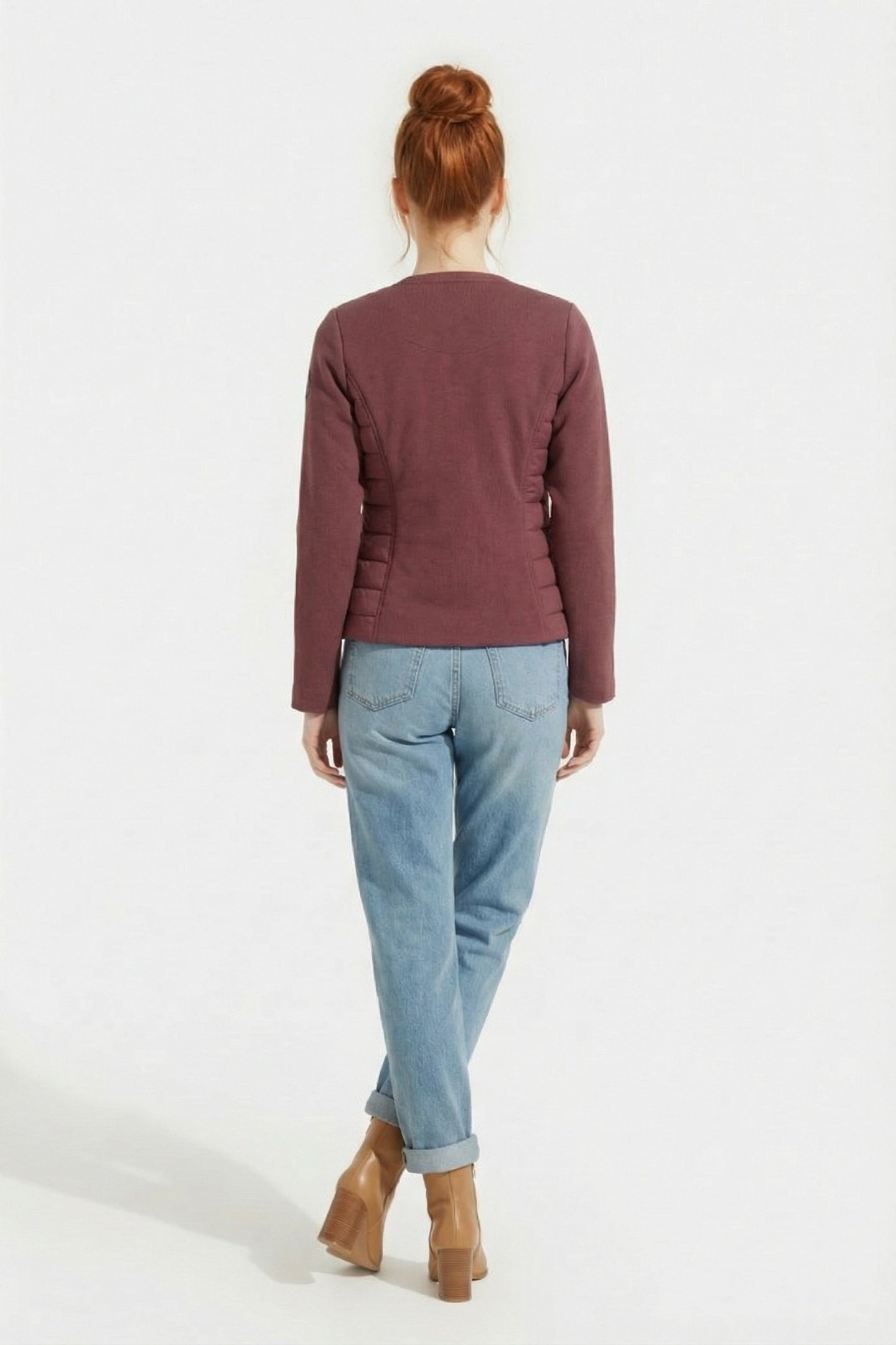 ALMERIA DOWN JACKET BURGUNDY 4