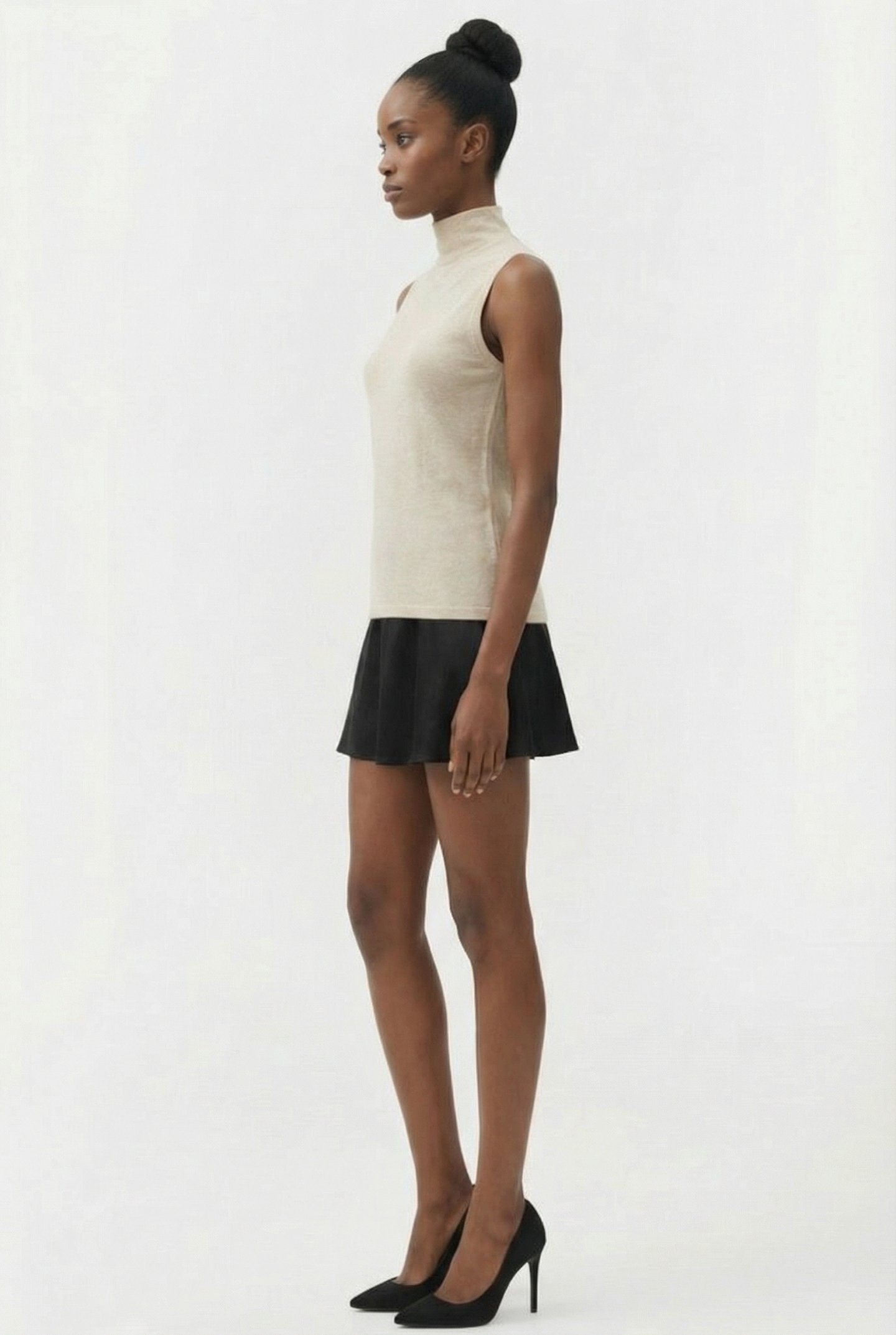 GALET TANK TOP WHITE/PEARL GREY 3