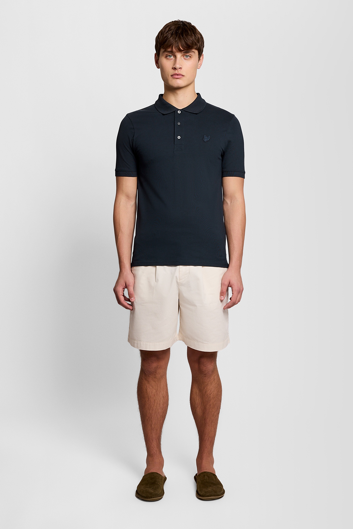 SUPERFINE POLO SHIRT DARK NAVY 2