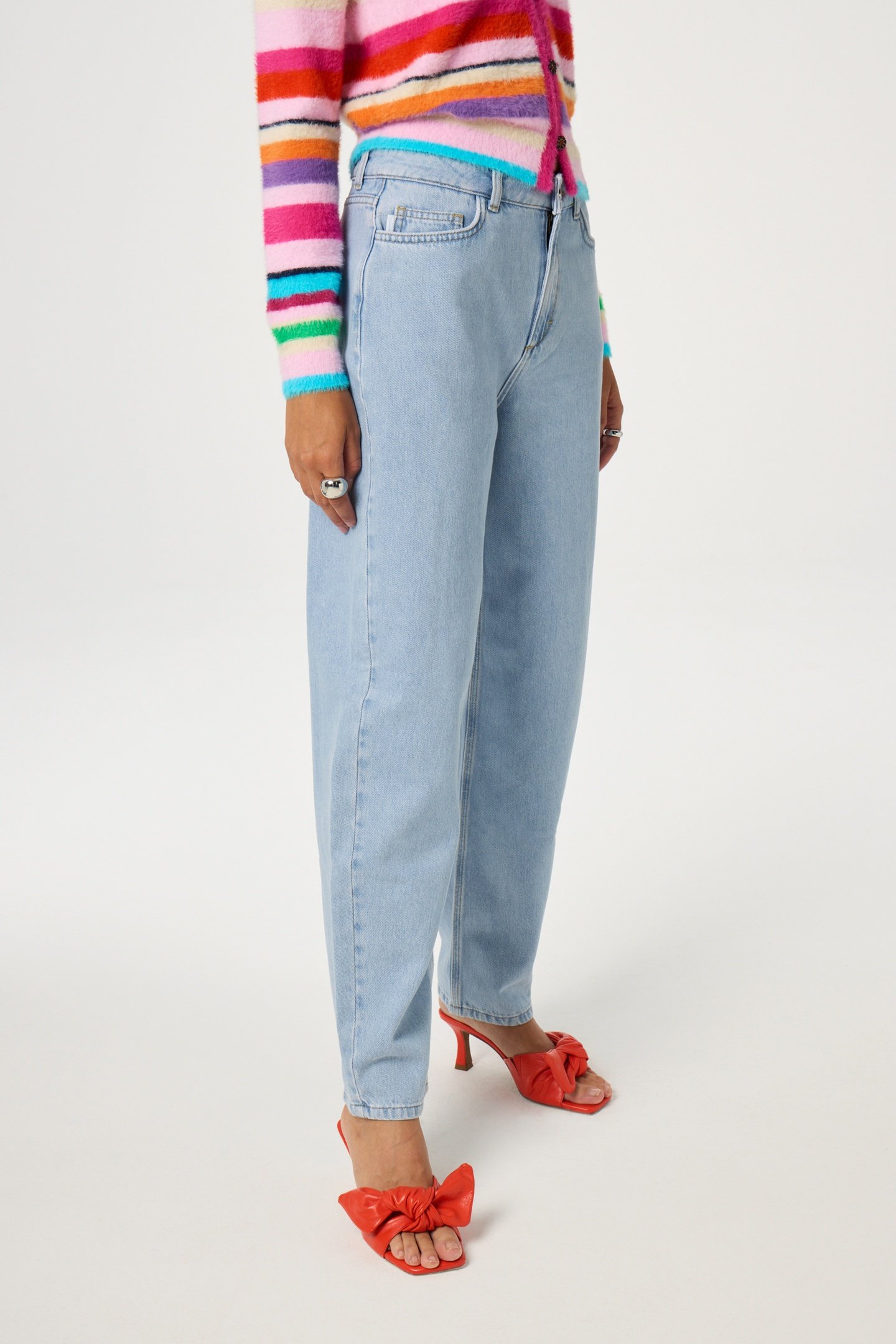 BLAKE LOOSE TAPERED JEANS LIGHT BLUE 2
