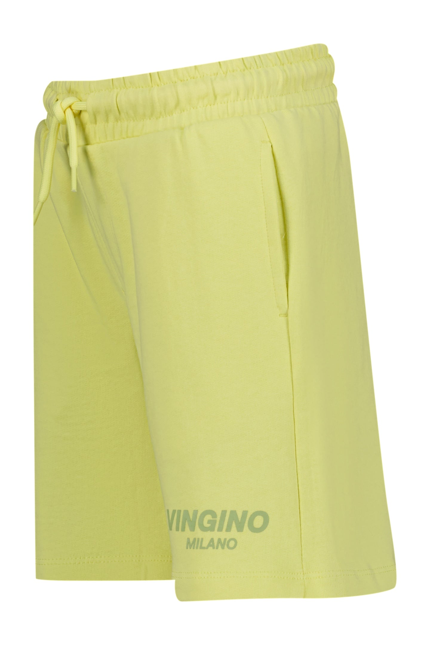 BOYS BASIC-SHORT SHORT PALE LIME YELLOW 2