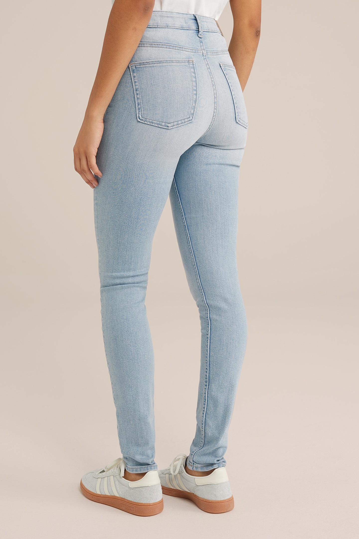 5-POCKET HIGH WAIST BRIGHT BLUE 9