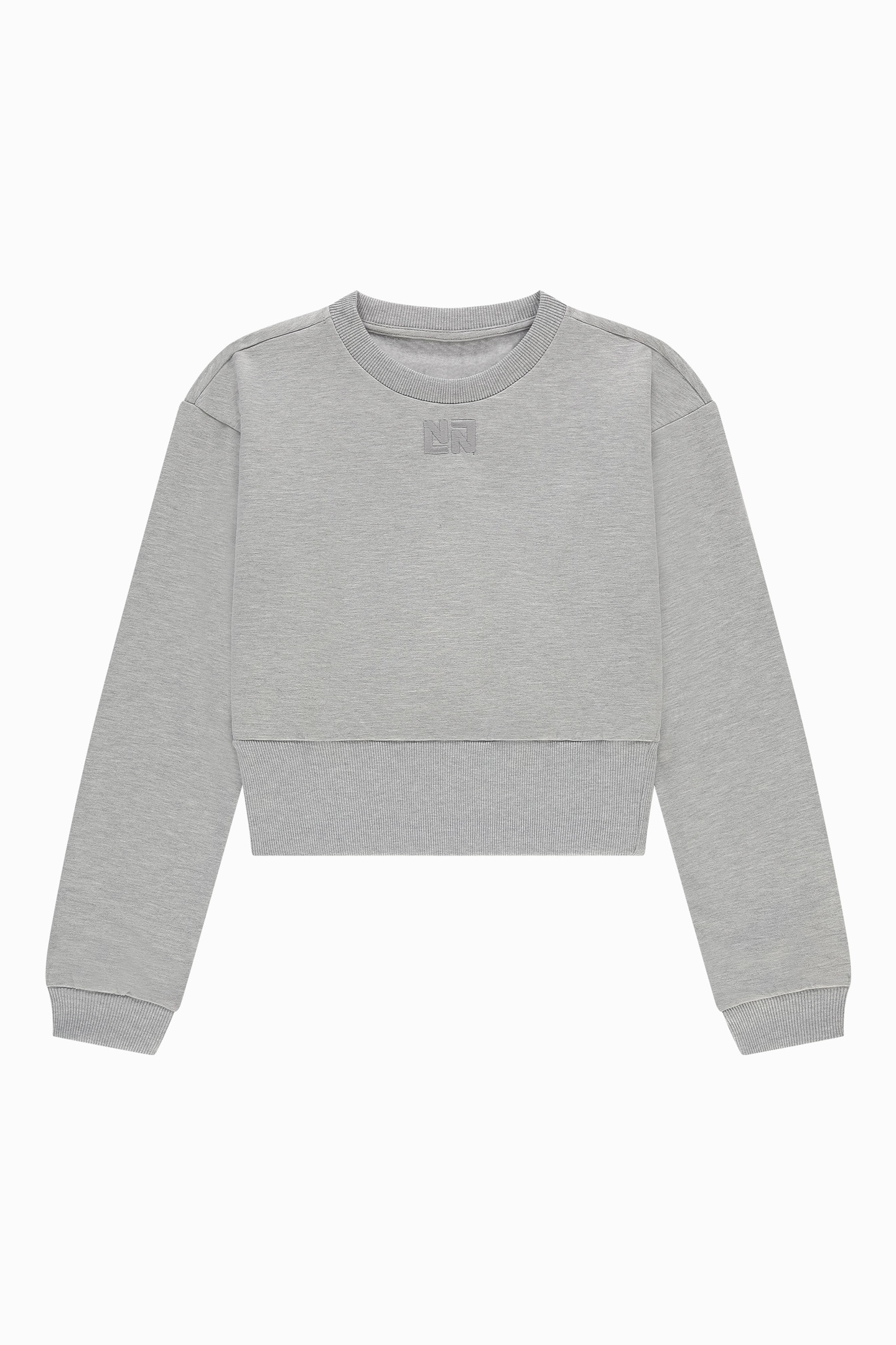 YVI SWEATSHIRT LIGHT GREY MELANGE 2