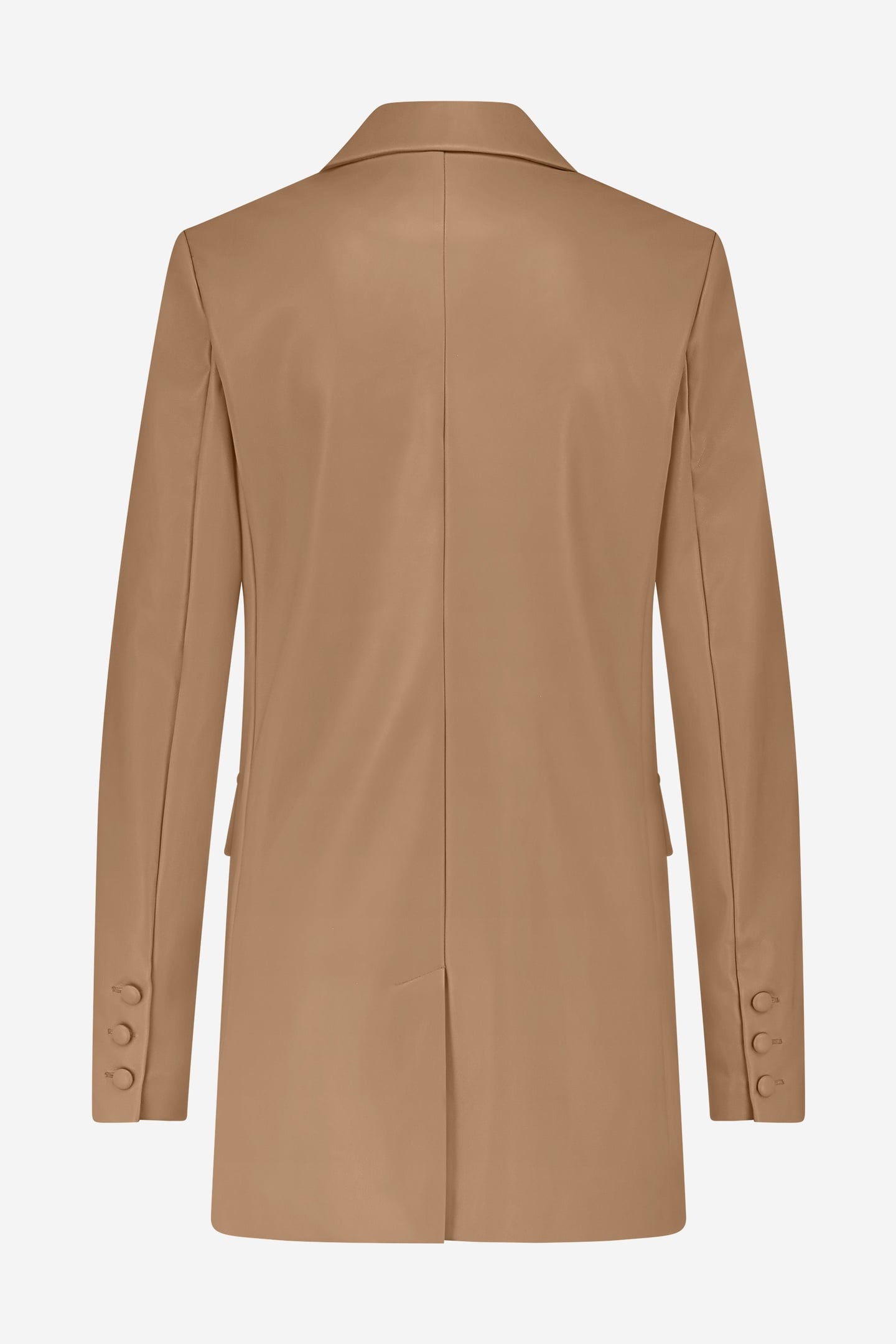 ILEVIO PU BLAZER CARAMEL 2