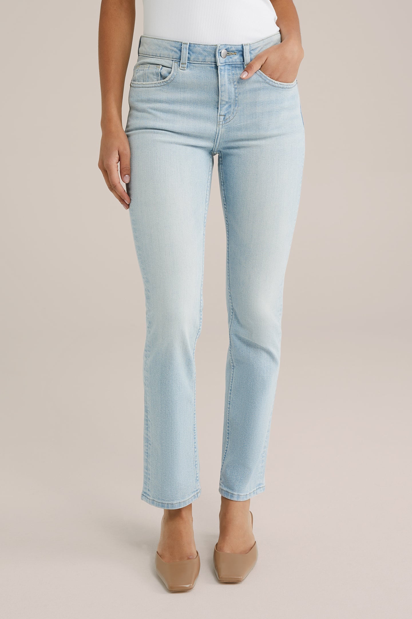 5-POCKET MID WAIST BLUE 10