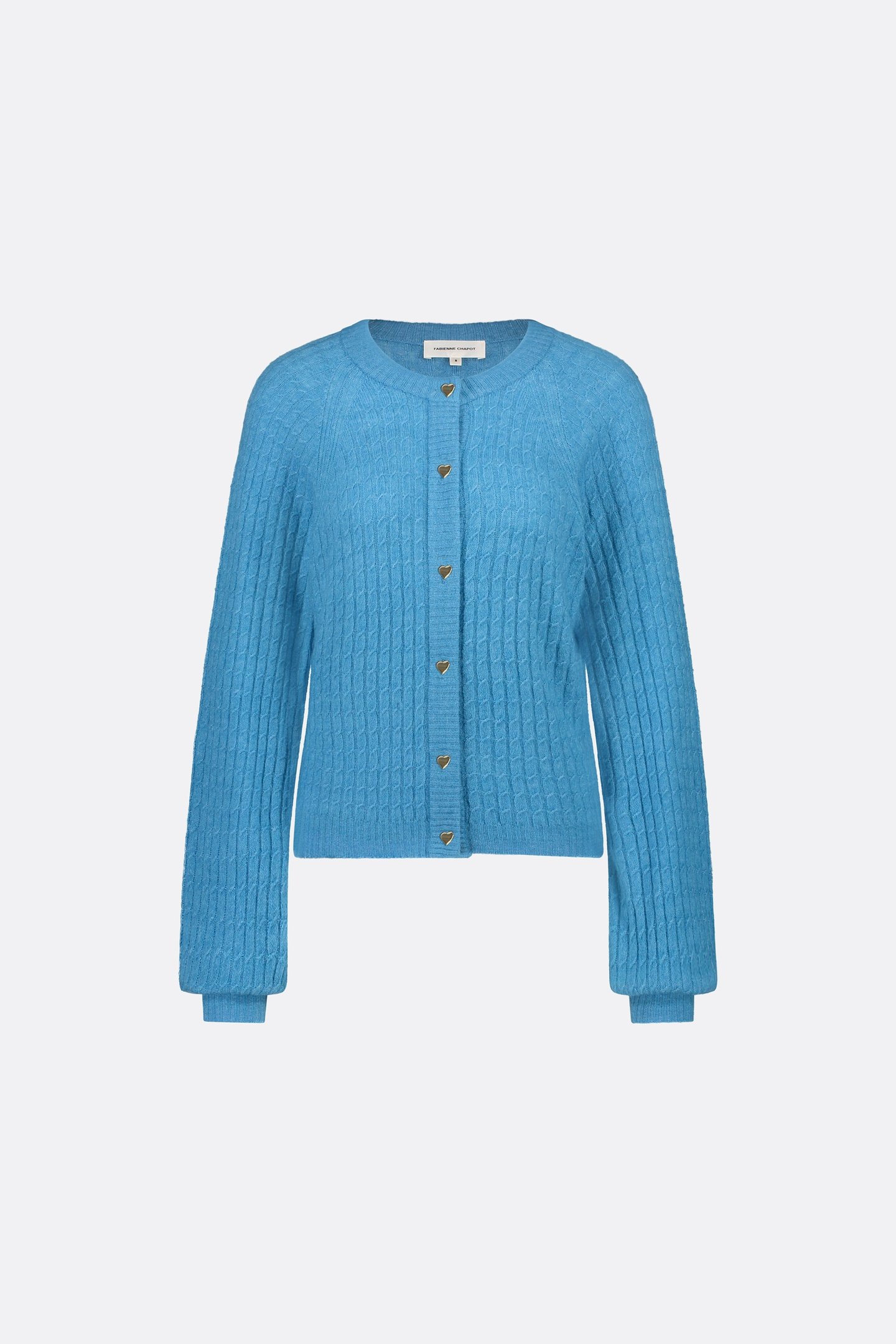 CHARLOTTA CARDIGAN VENUS BLUE 1